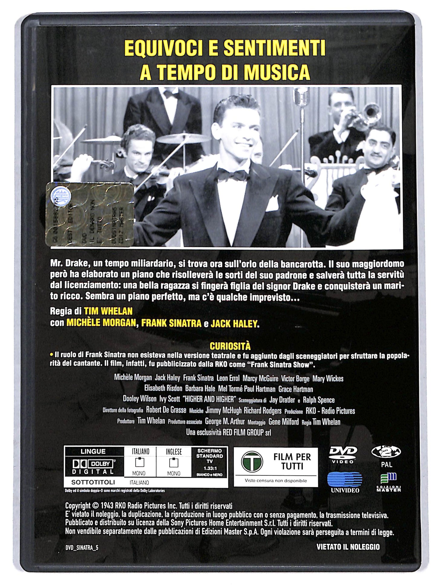 EBOND Il denaro non e tutto EDITORIALE DVD DB761119