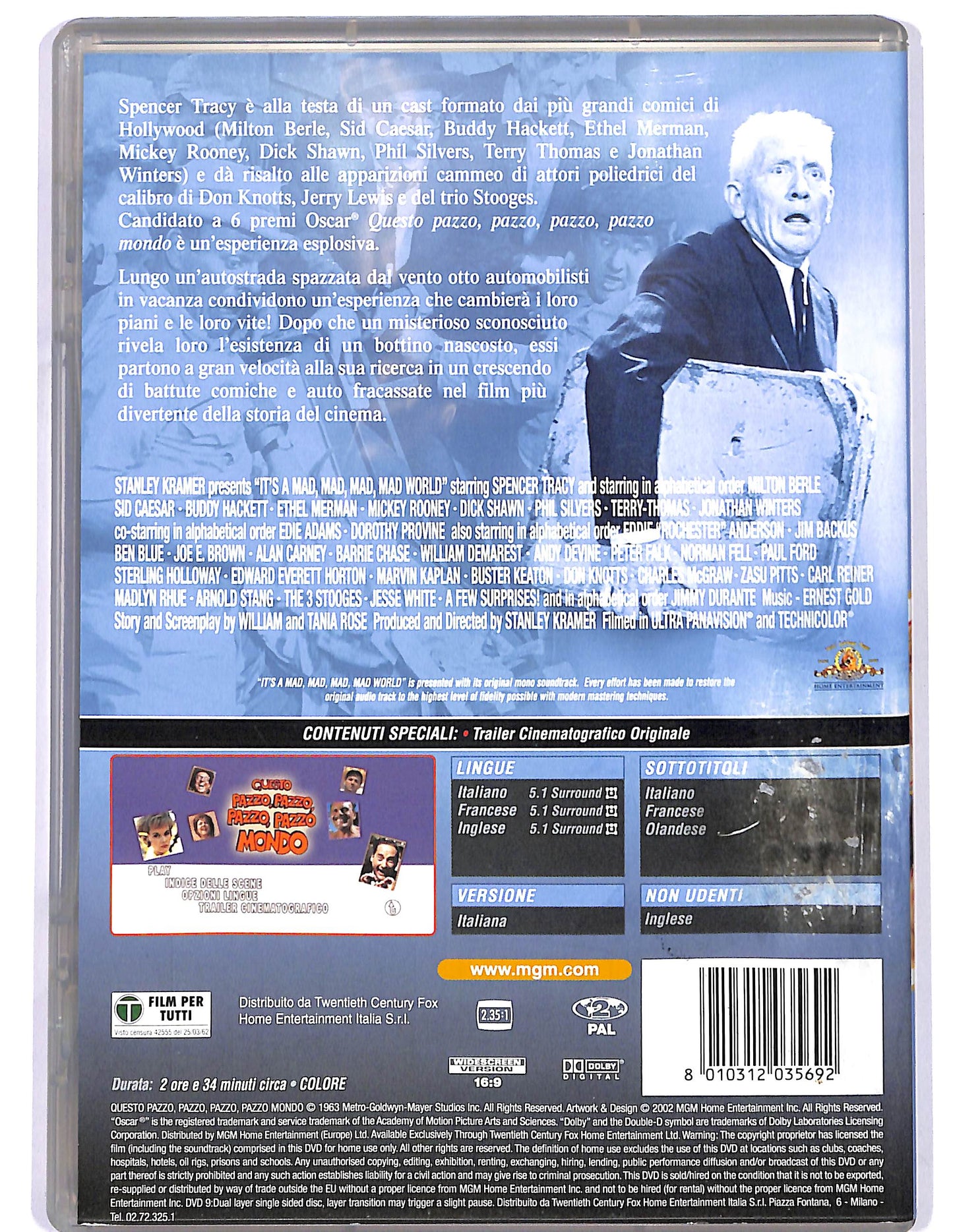 EBOND Questo pazzo, pazzo, pazzo, pazzo mondo DVD DB761148