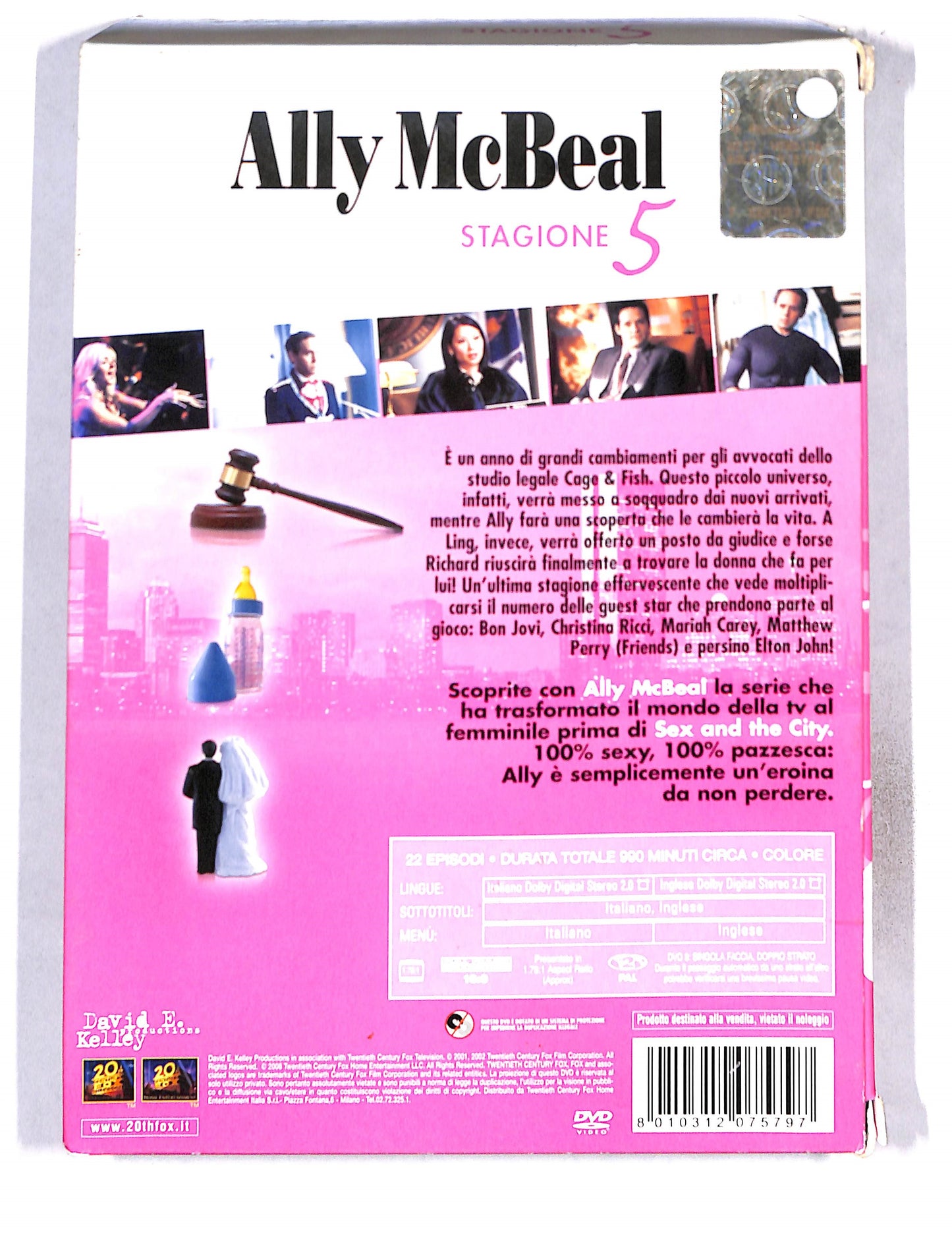 EBOND Ally McBeal - Stagione 05 - 6 Dvd - Cofanetto DVD DB761402
