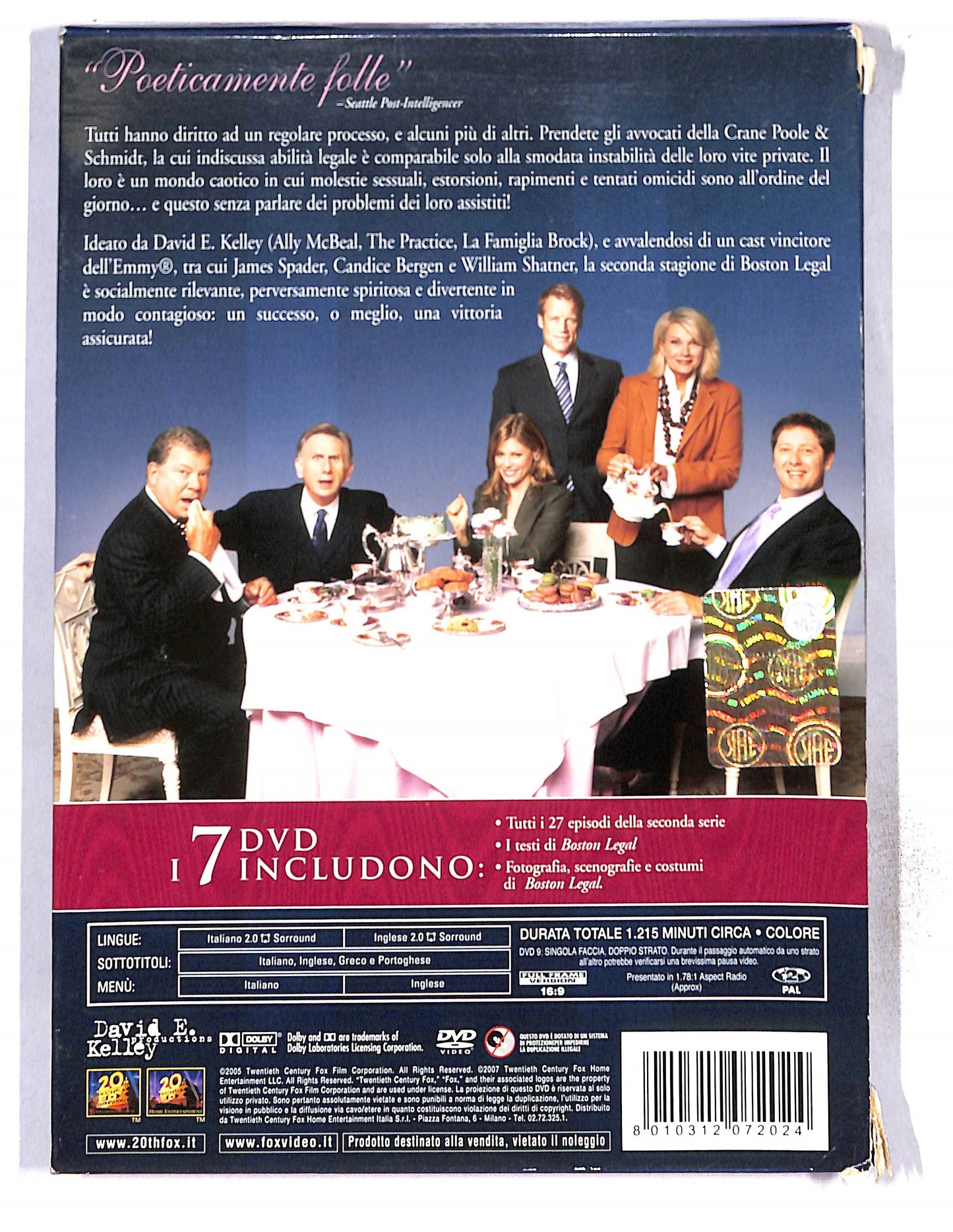 EBOND Boston legal Stagione 02 DVD DB761404