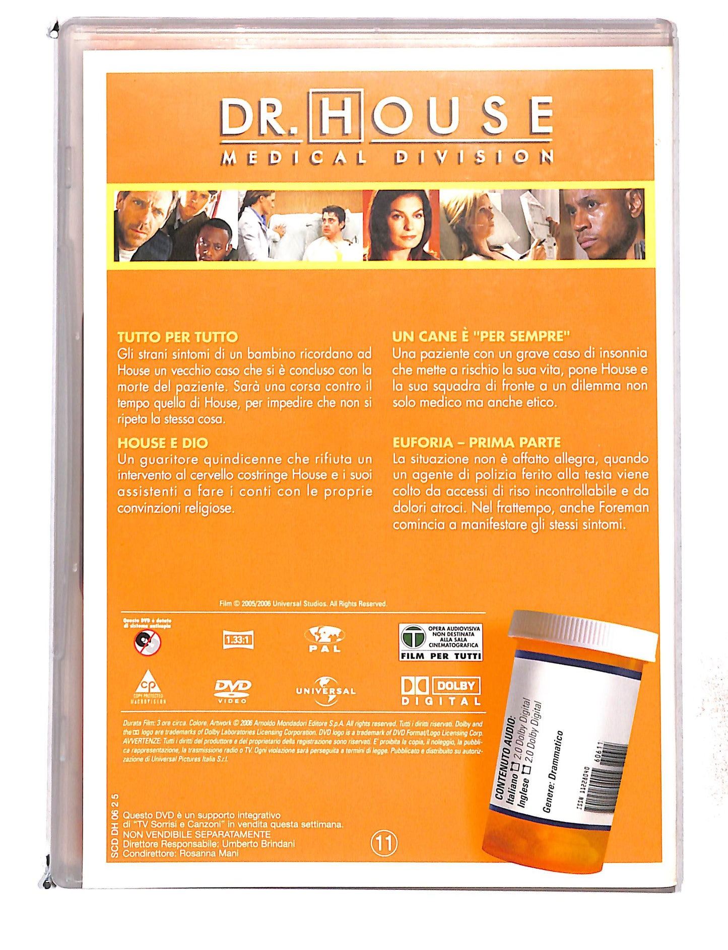 EBOND Dr.House Stagione due disco 5 EDITORIALE DVD DB761453