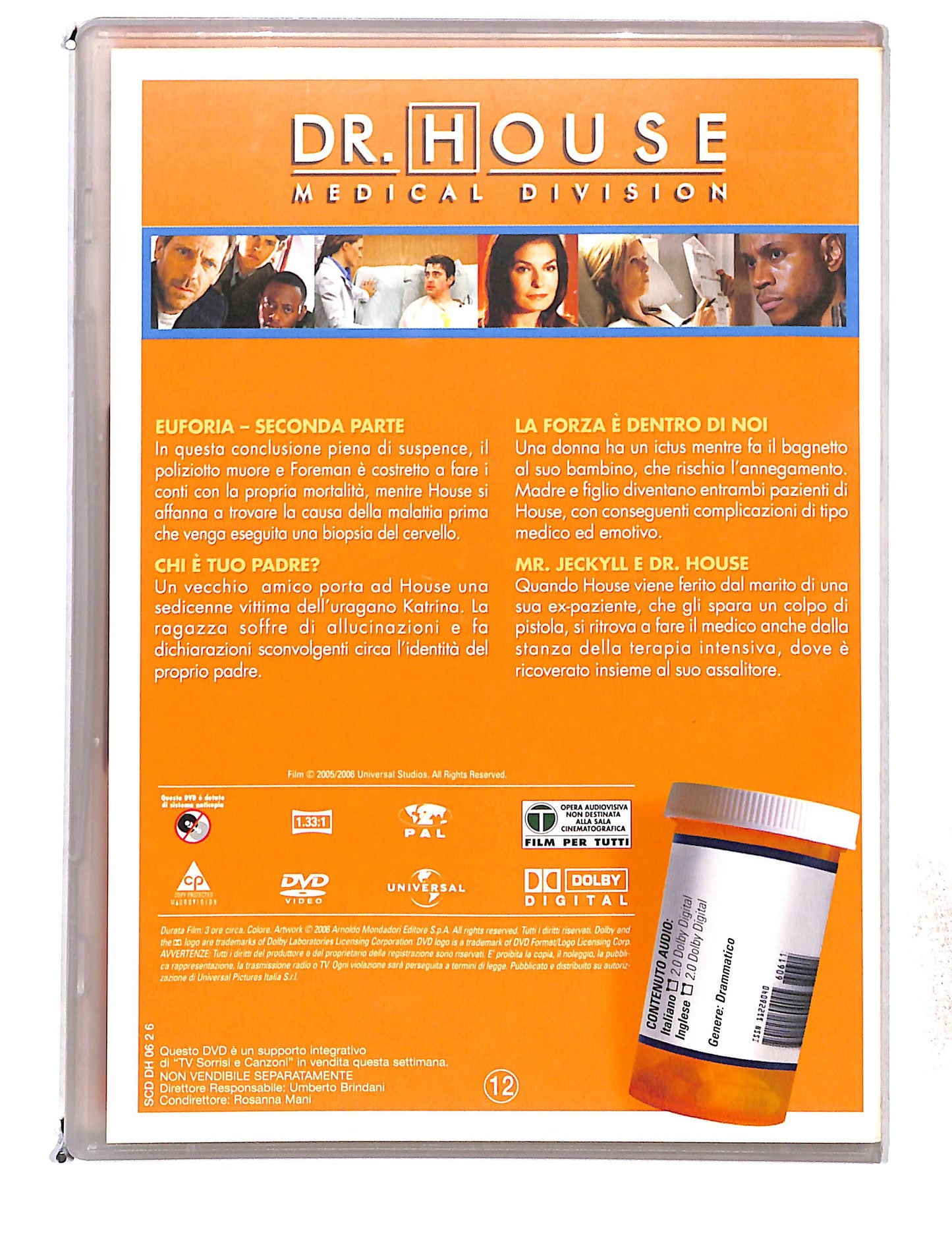 EBOND Dr.House Stagione due disco 6 eps 21-24 EDITORIALE DVD DB761454
