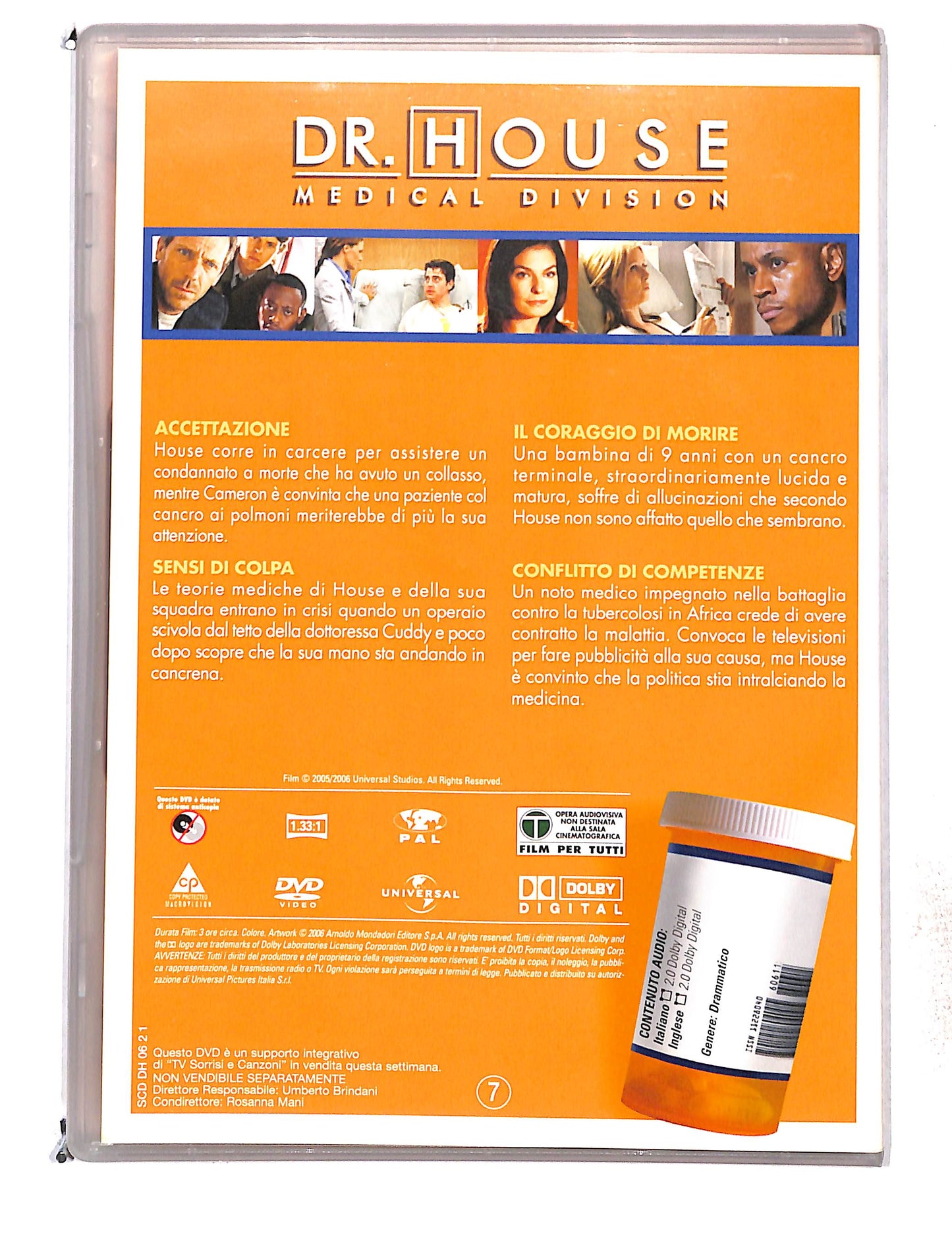 EBOND Dr.House Stagione Due disco 1 eps 1-4 EDITORIALE DVD DB761455