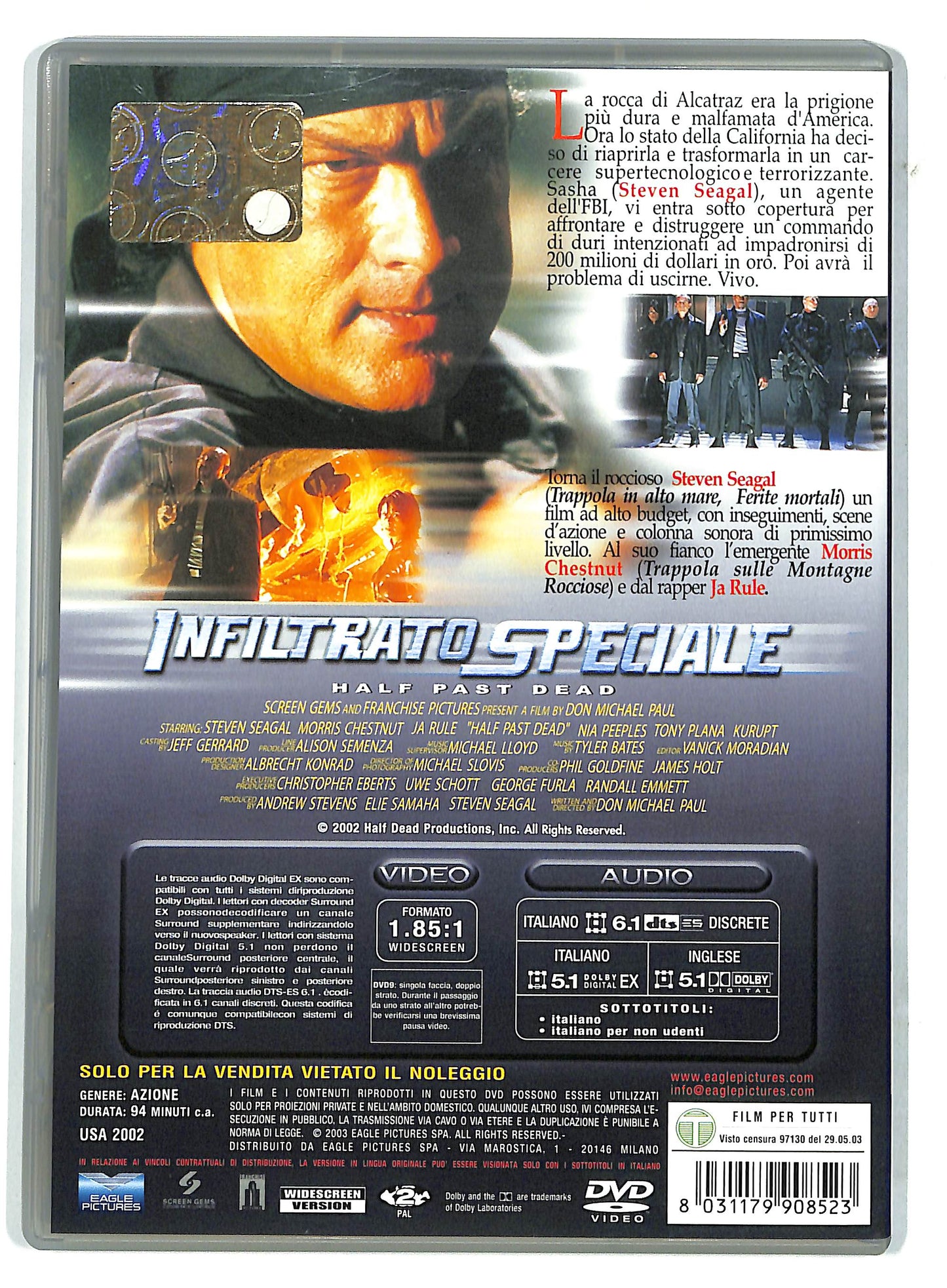 EBOND Infiltrato Speciale DVD DB761949