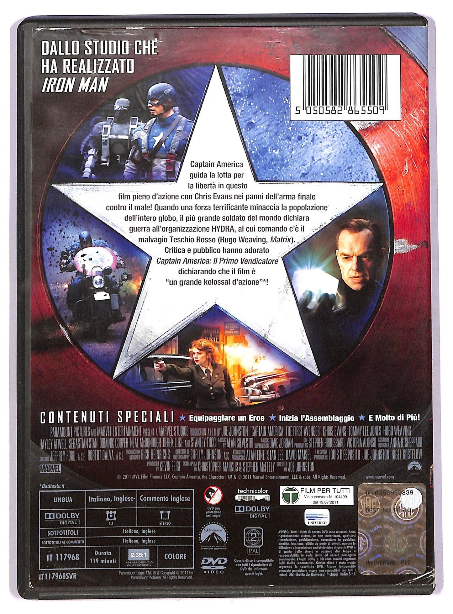 EBOND Captain america - il primo vendicatore NOLEGGIO DVD DB762808