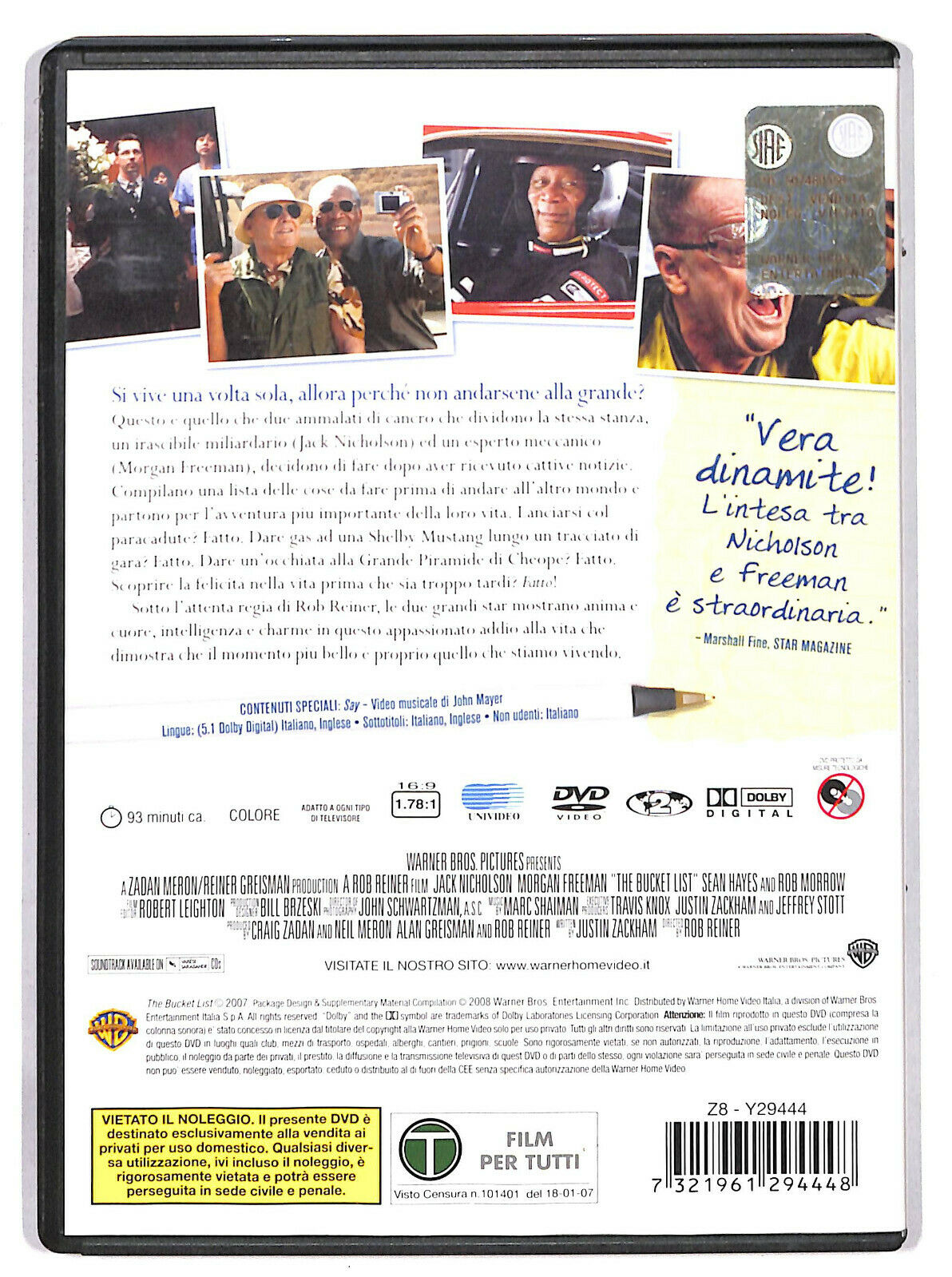 EBOND Non e Mai Troppo Tardi NOLEGGIO DVD DB762819