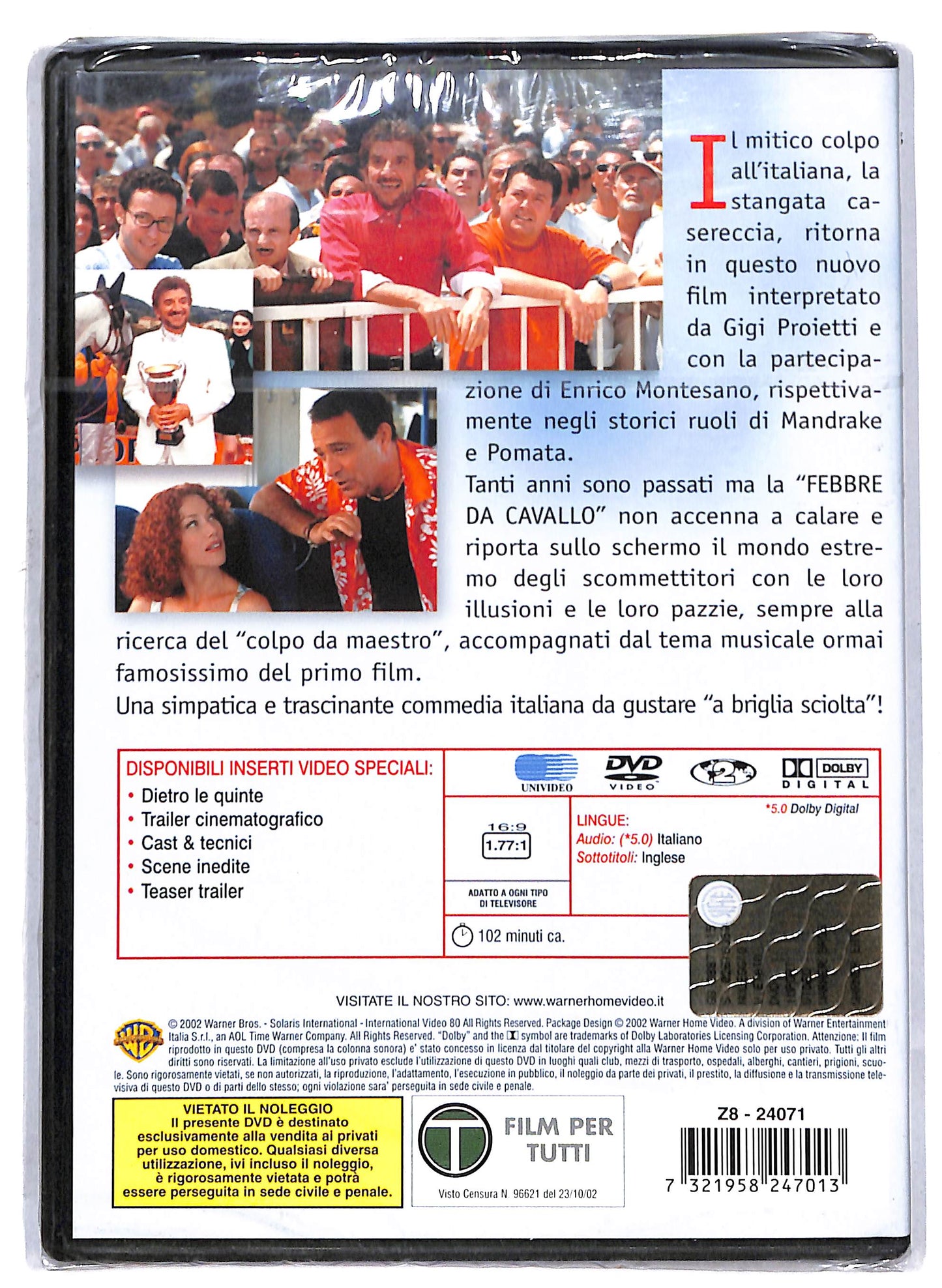 EBOND Febbre da cavallo - La mandrakata NOLEGGIO DVD DB762851