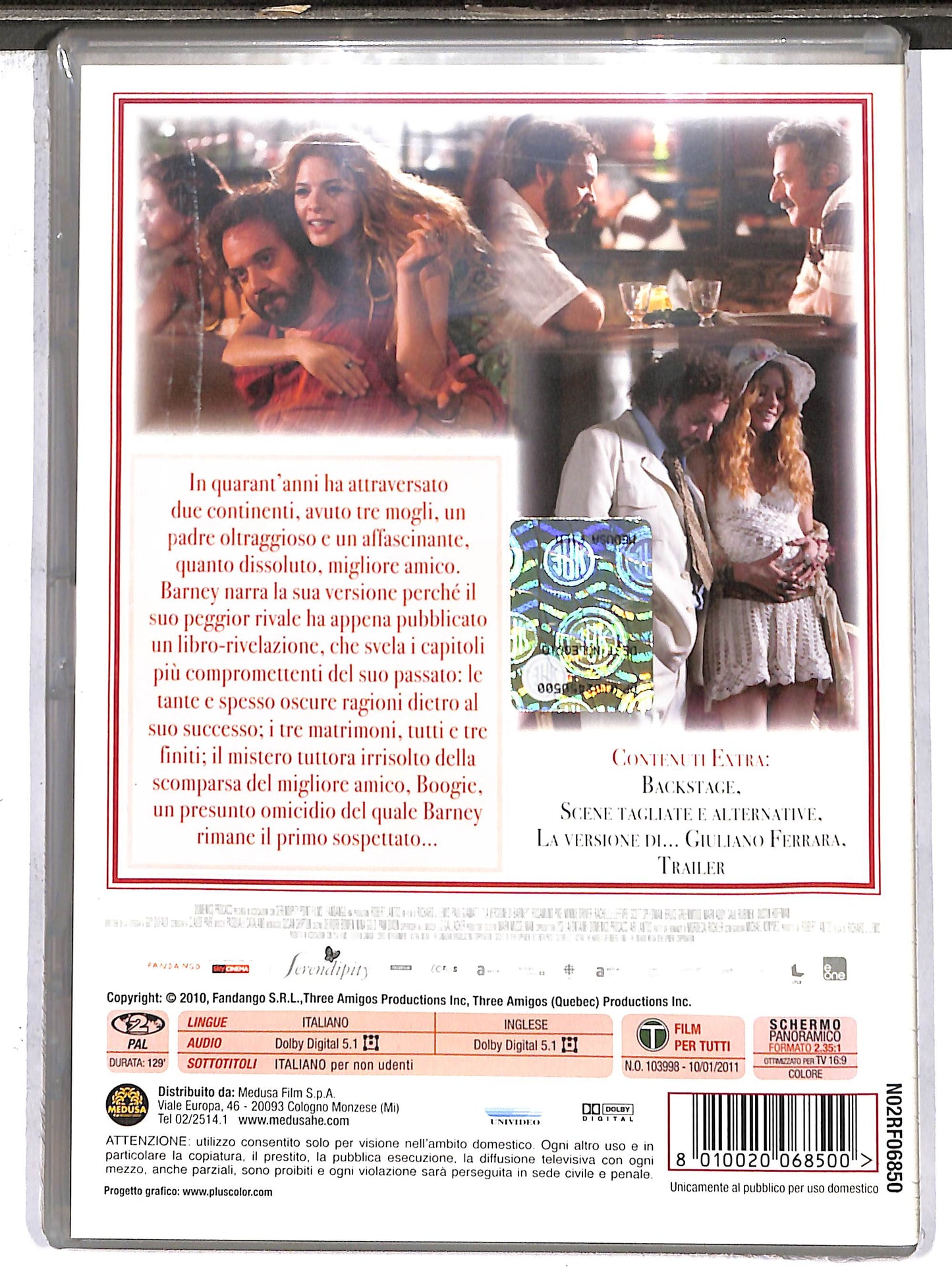 EBOND La versione di Barney NOLEGGIO DVD DB762854