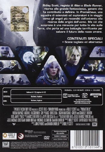 EBOND Prometheus DVD DB763327