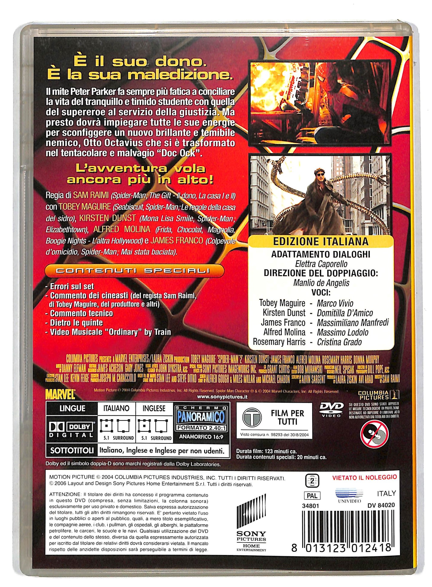 EBOND Spider - man 2 DVD DB763335