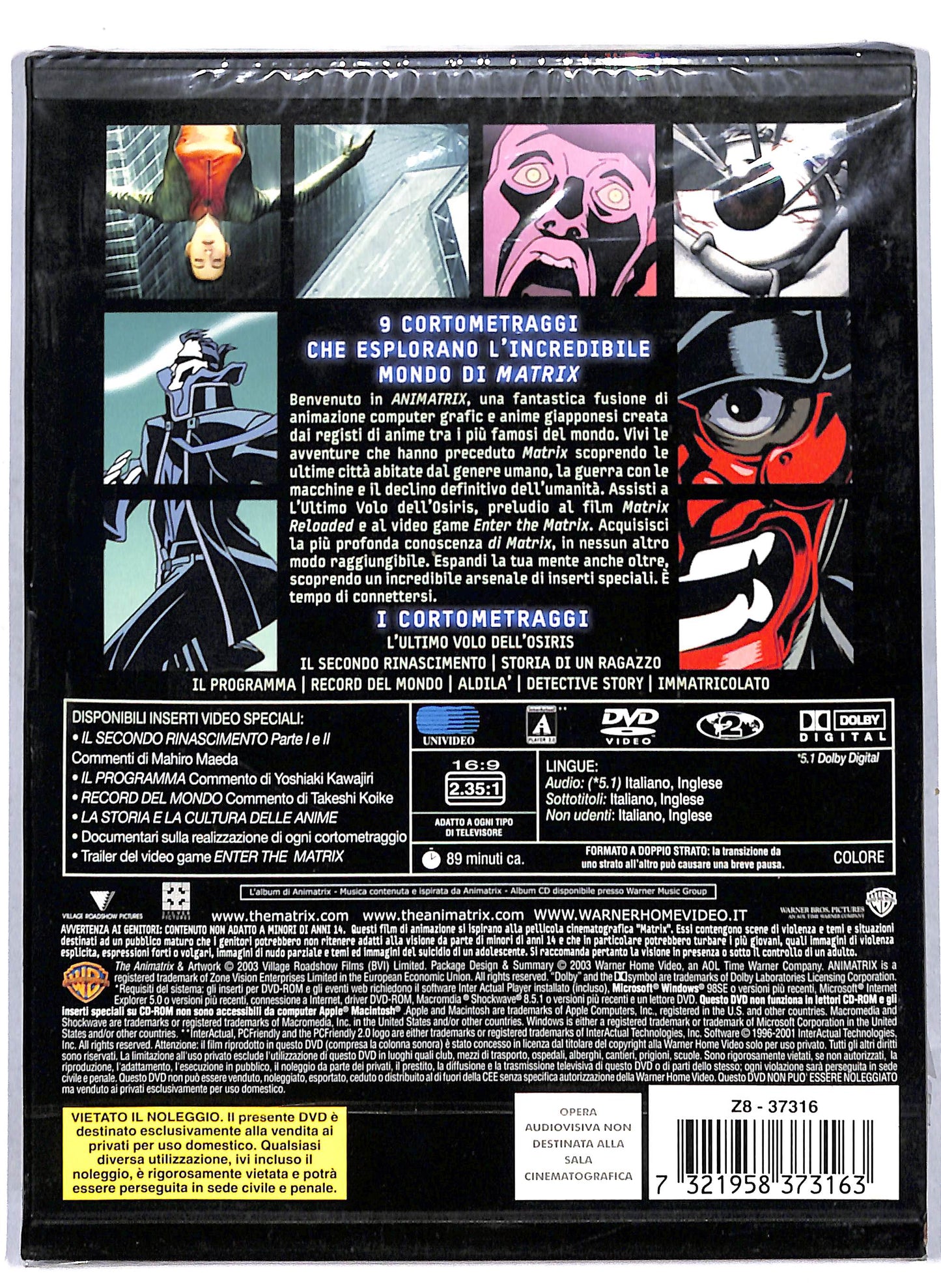 EBOND Animatrix SNAPPER DVD DB763343