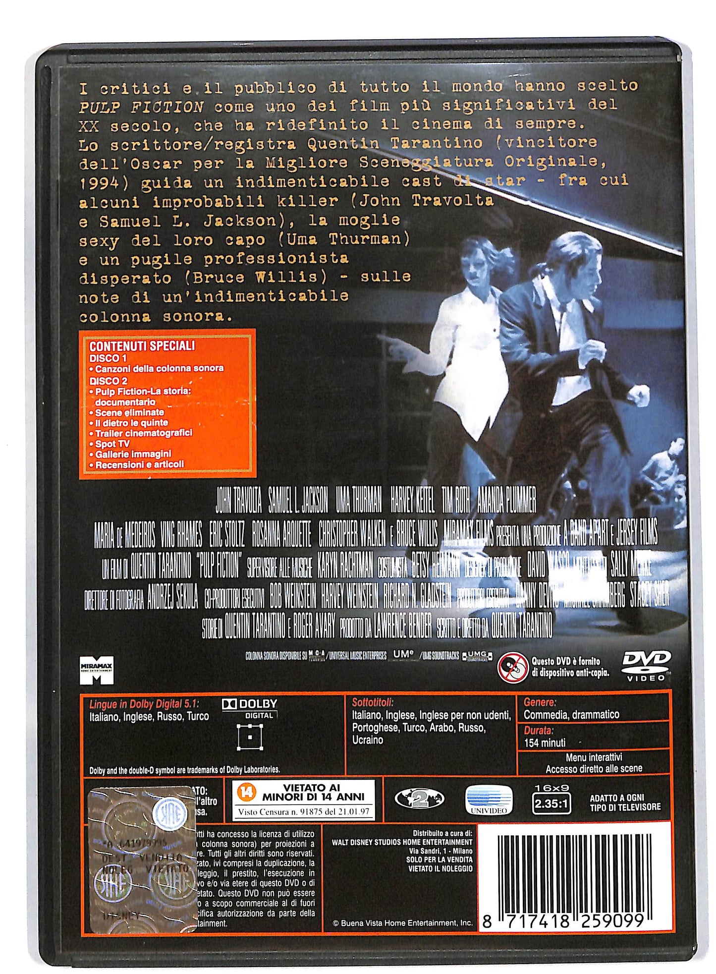 EBOND Pulp Fiction DVD DB763405