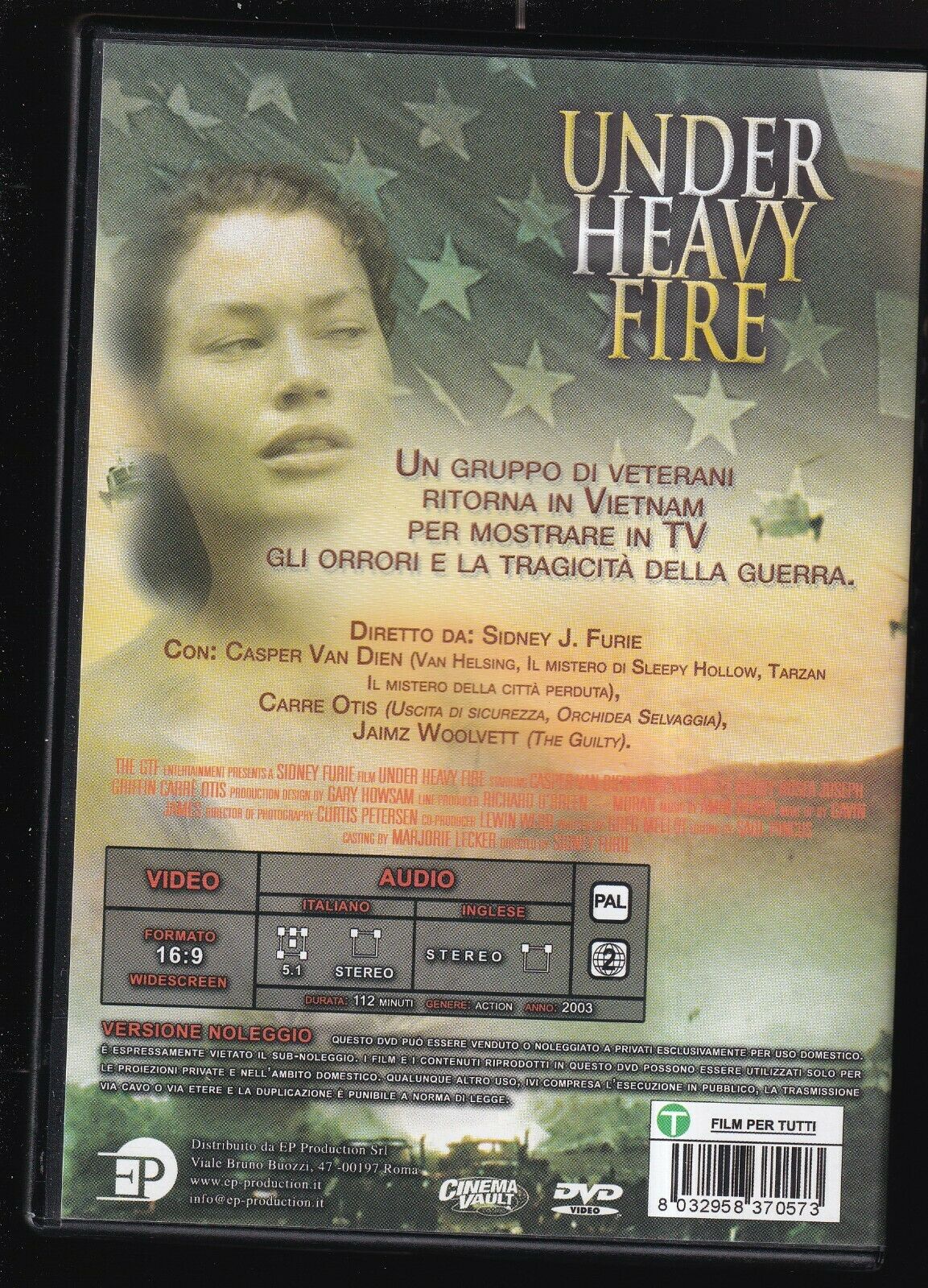 EBOND Under Heavy Fire Di Sidney J. Furie DVD DB763662