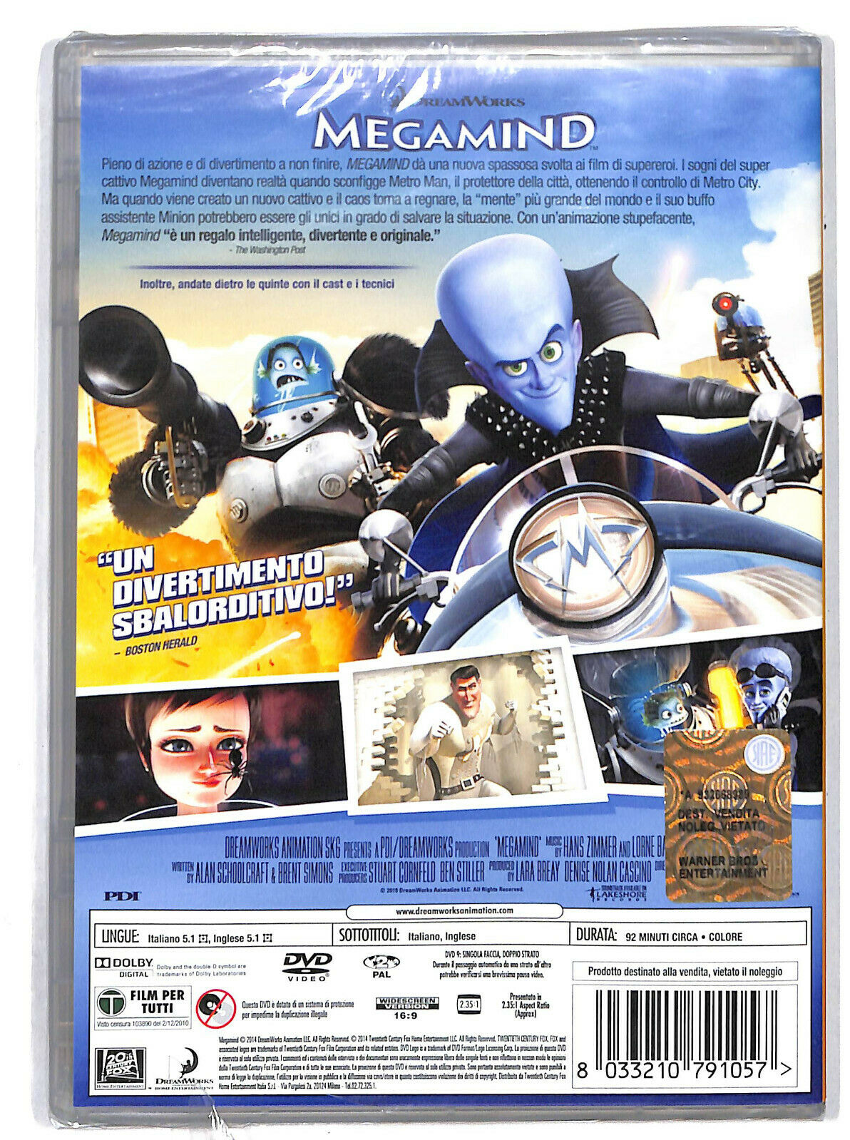 EBOND Megamind NOLEGGIO DVD DB763830