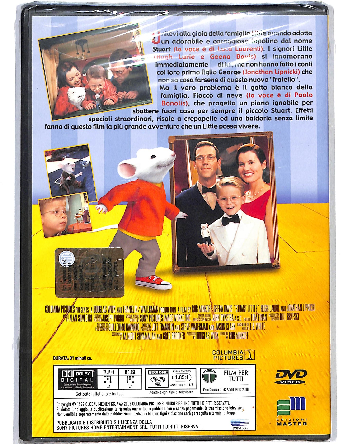 EBOND Stuart little - un topolino in gamba EDITORIALE NOLEGGIO DVD DB763847