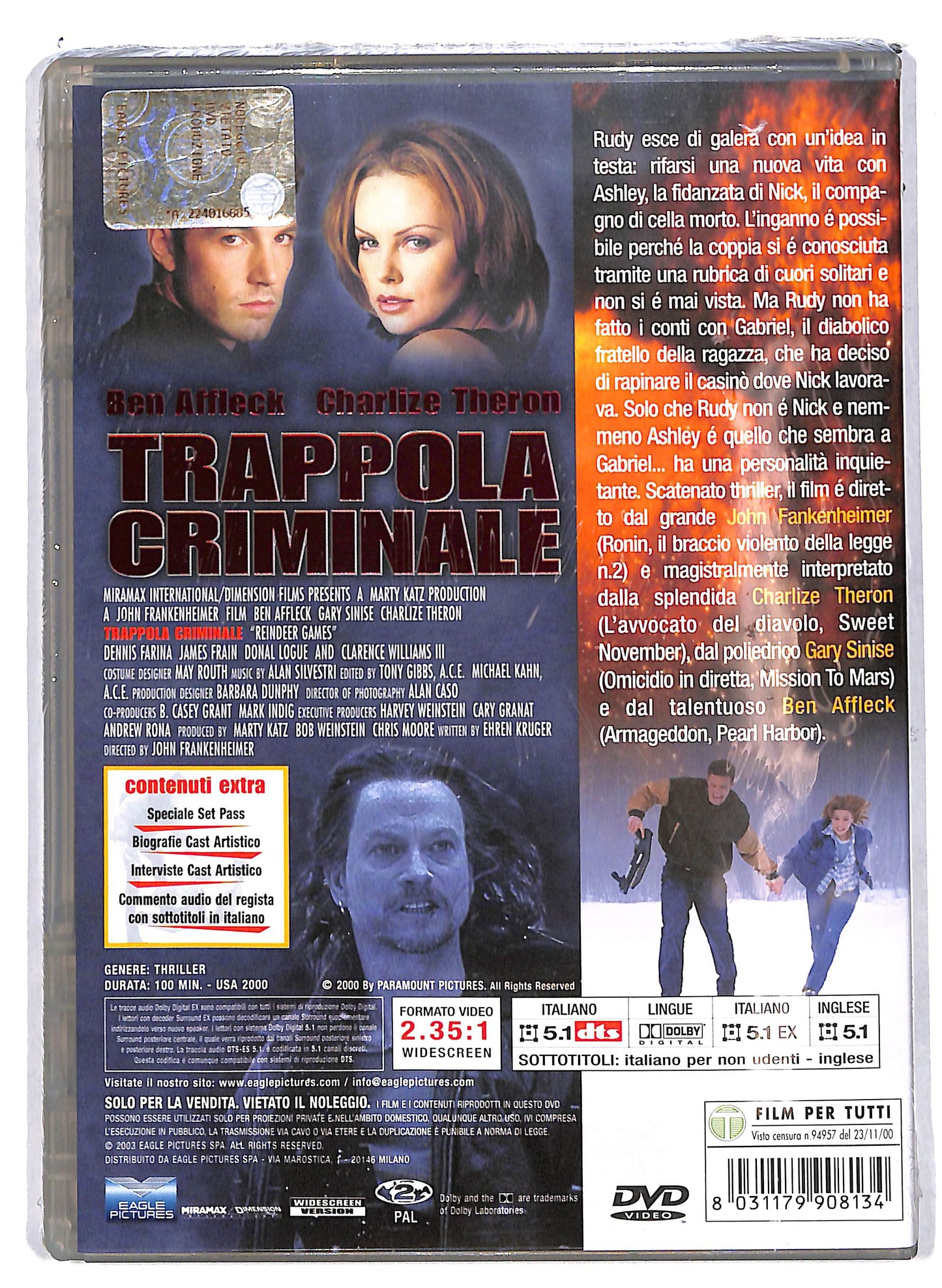 EBOND Trappola Criminale DVD DB764410