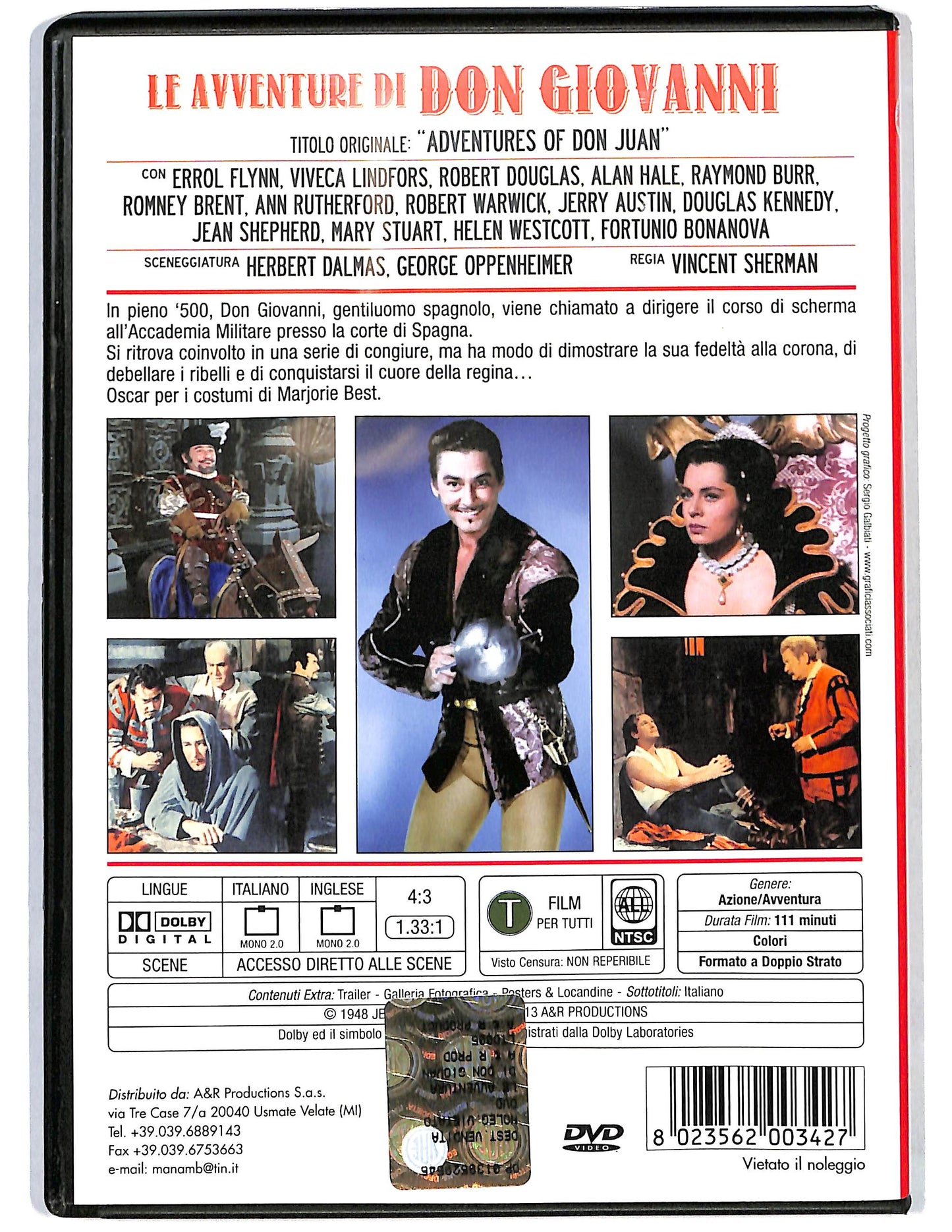 EBOND Le Avventure Di Don Giovanni DVD DB764440