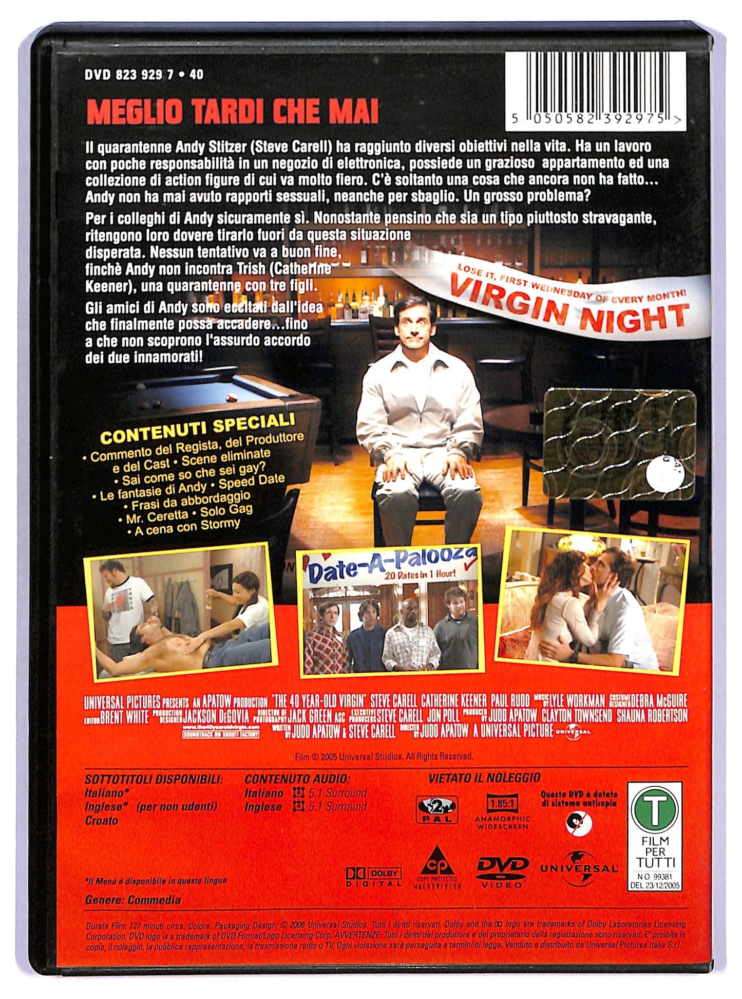 EBOND 40 anni vergine DVD DB764445
