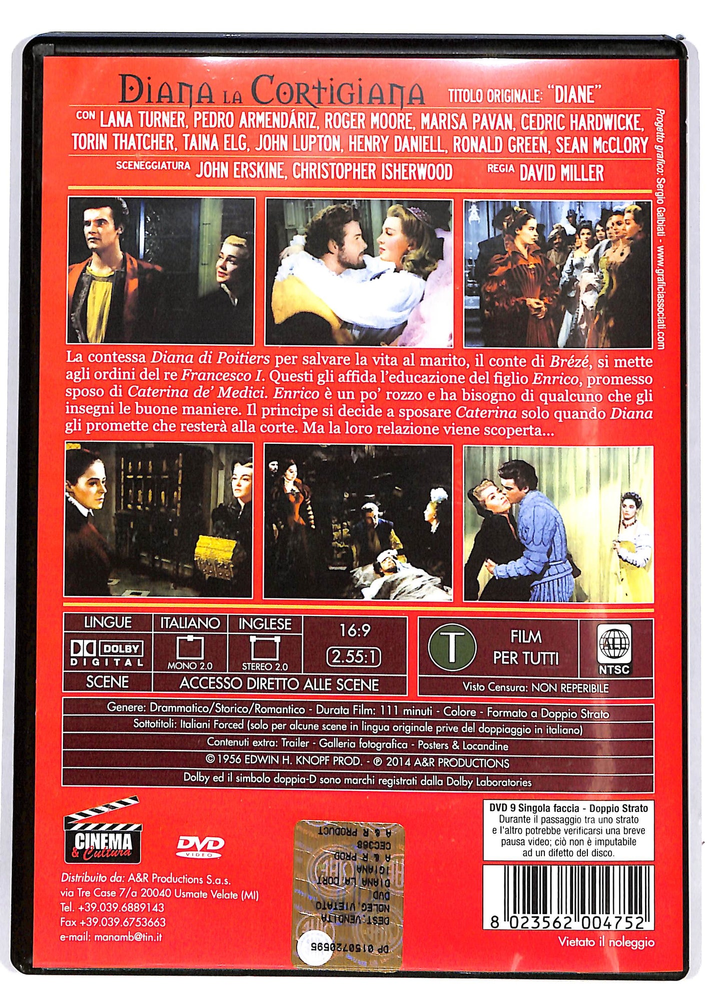 EBOND Diana la cortigiana DVD DB764450