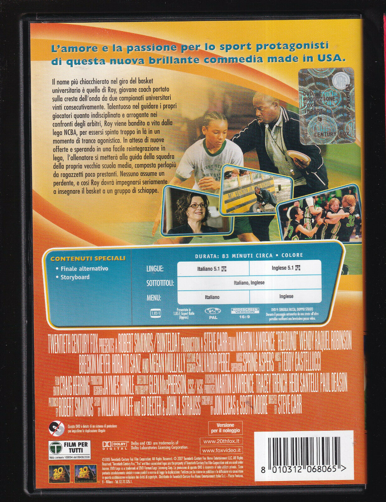 EBOND Un Allenatore In Palla Ex Noleggio DVD DB764453