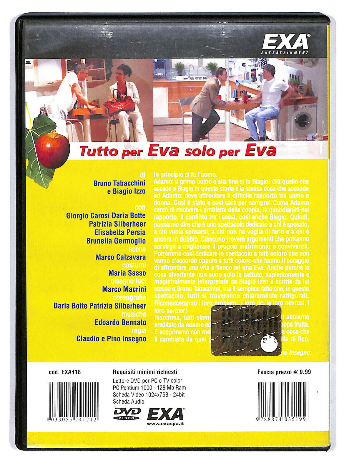 EBOND Biagio Izzo: Tutto Per Eva, Solo Per Eva DVD DB764617