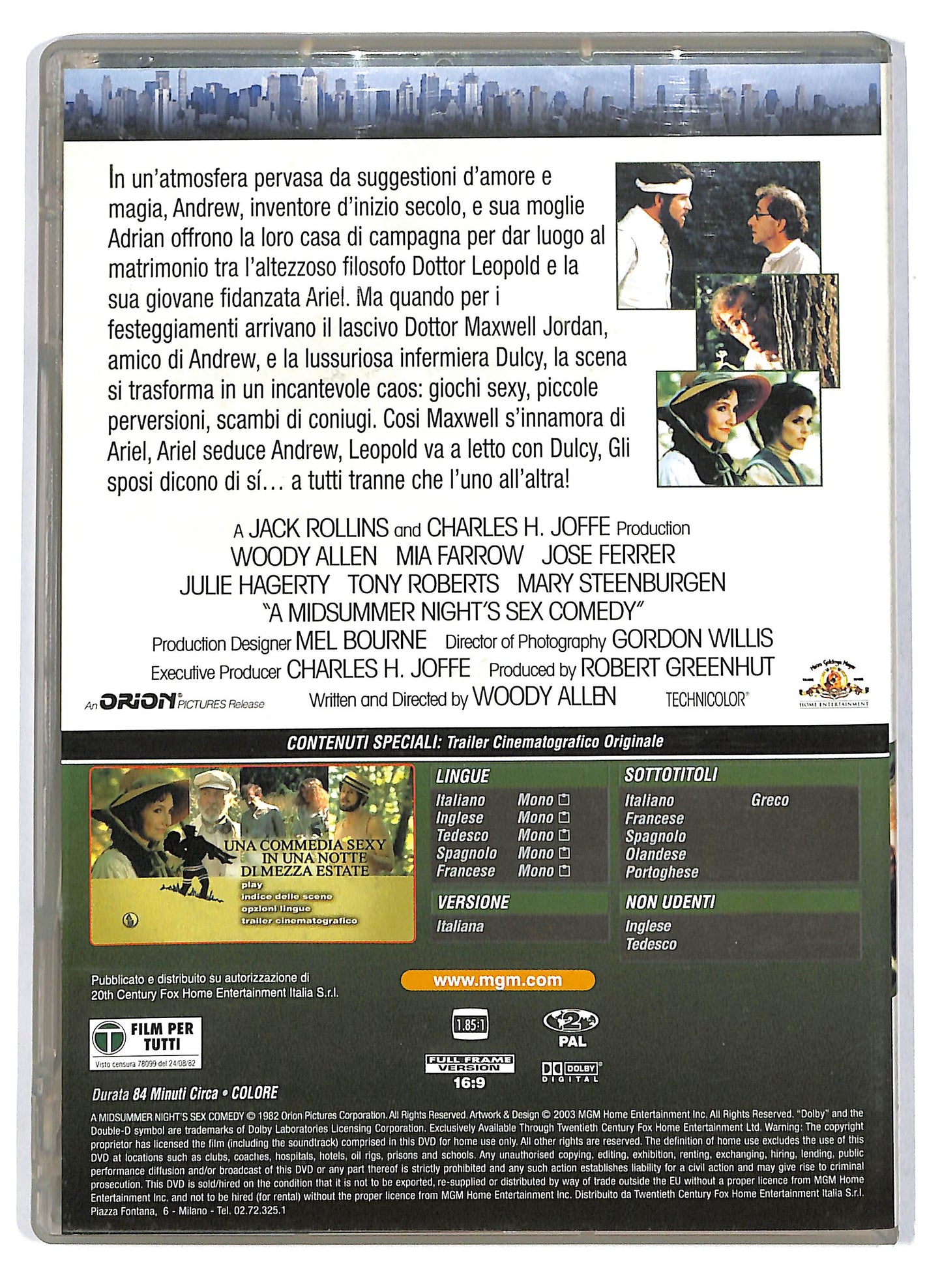 EBOND Una commedia sexy in una notte di mezza estate EDITORIALE DVD DB764635