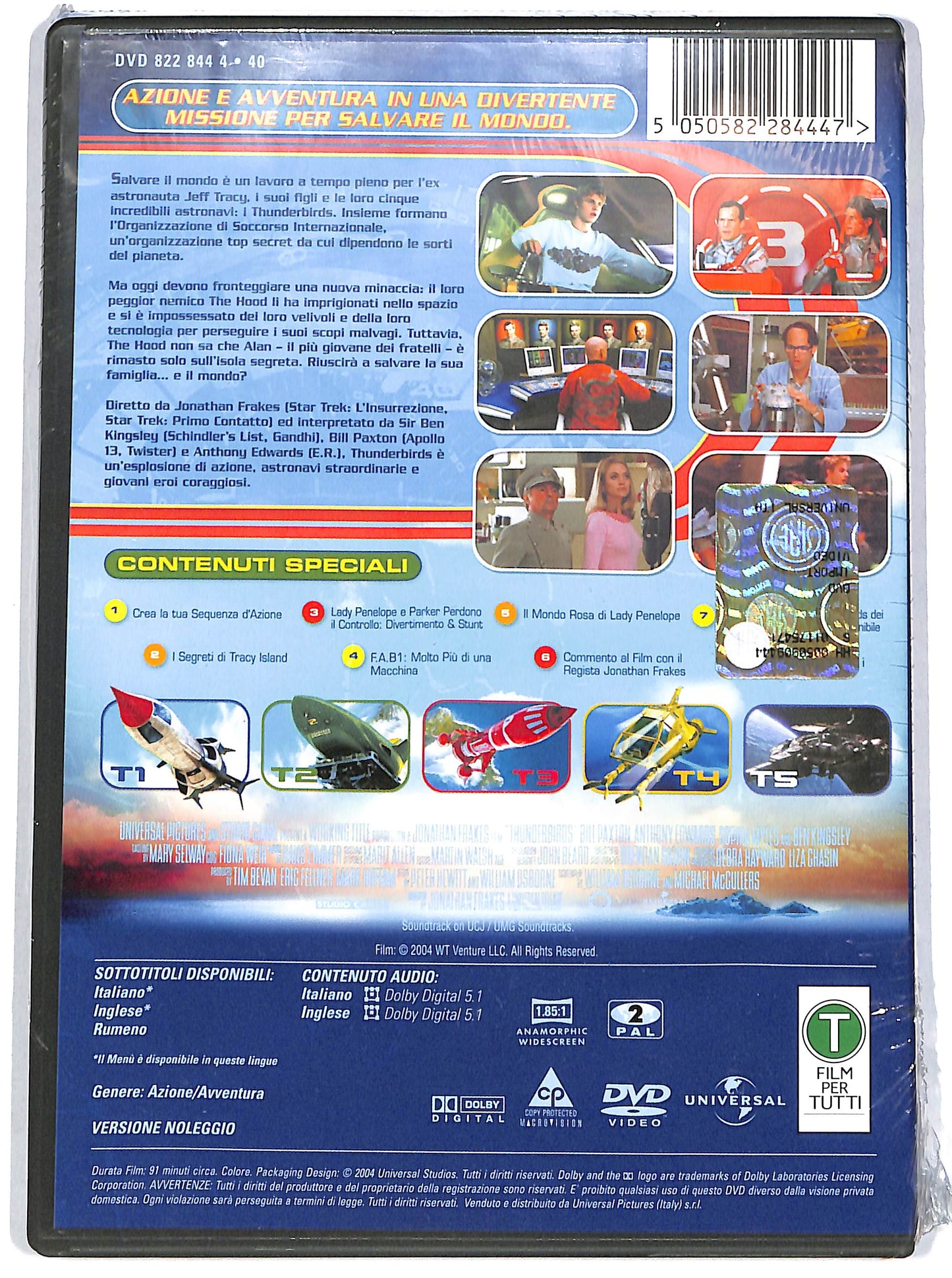 EBOND Thunderbirds (film) Noleggio DVD DB765121