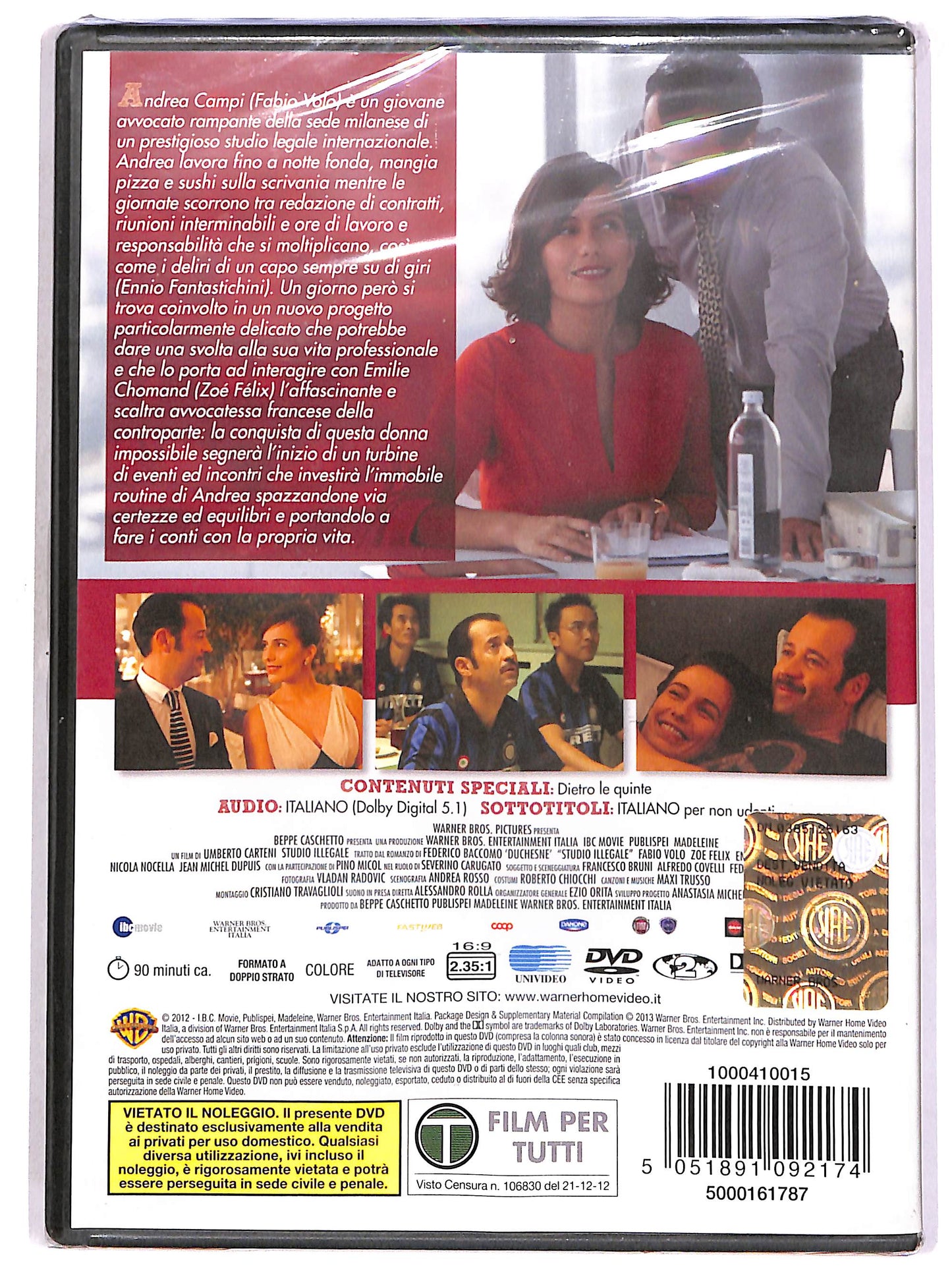 EBOND Studio illegale NOLEGGIO DVD DB765135
