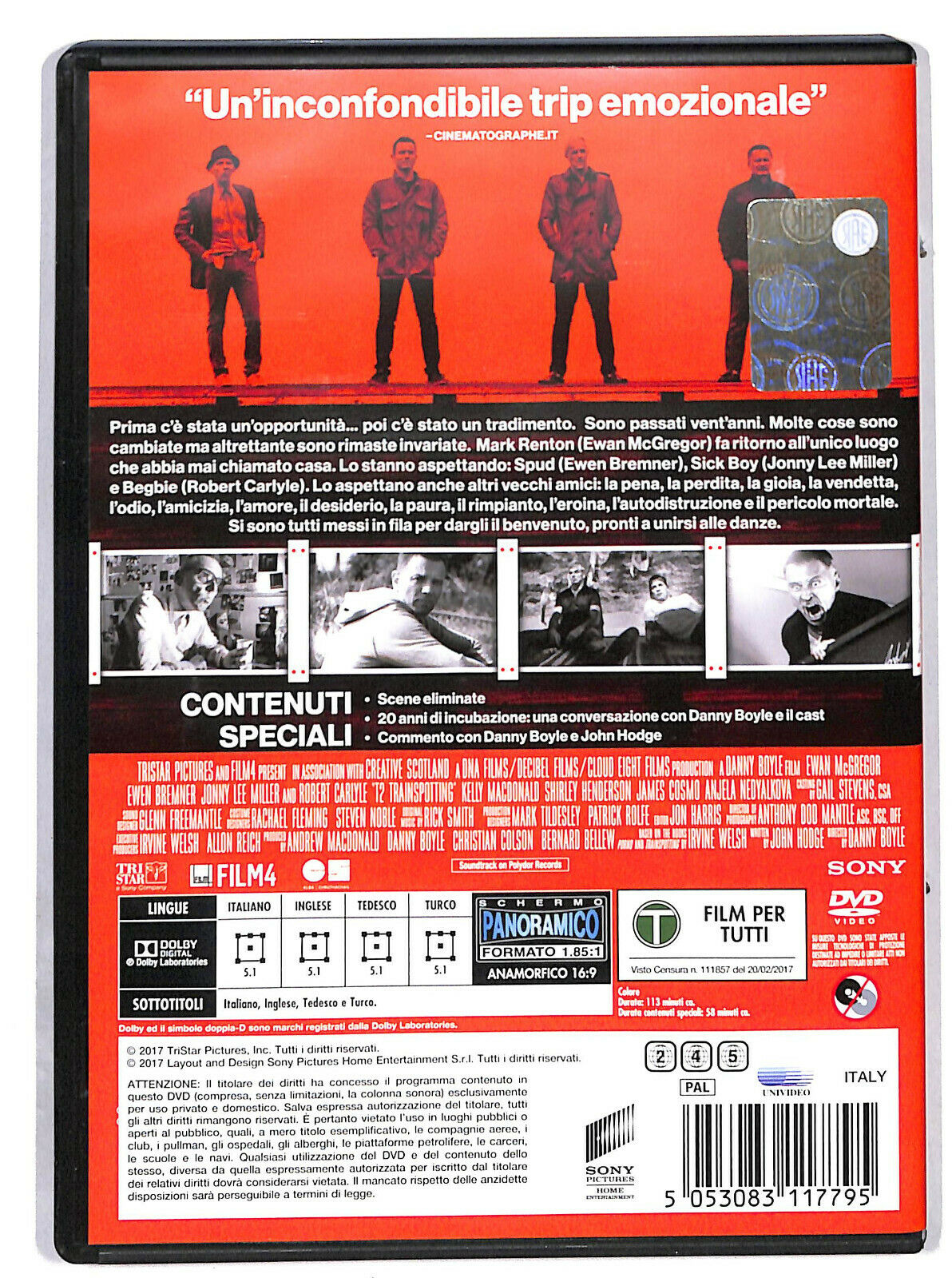 EBOND T2 Trainspotting DVD DB765943