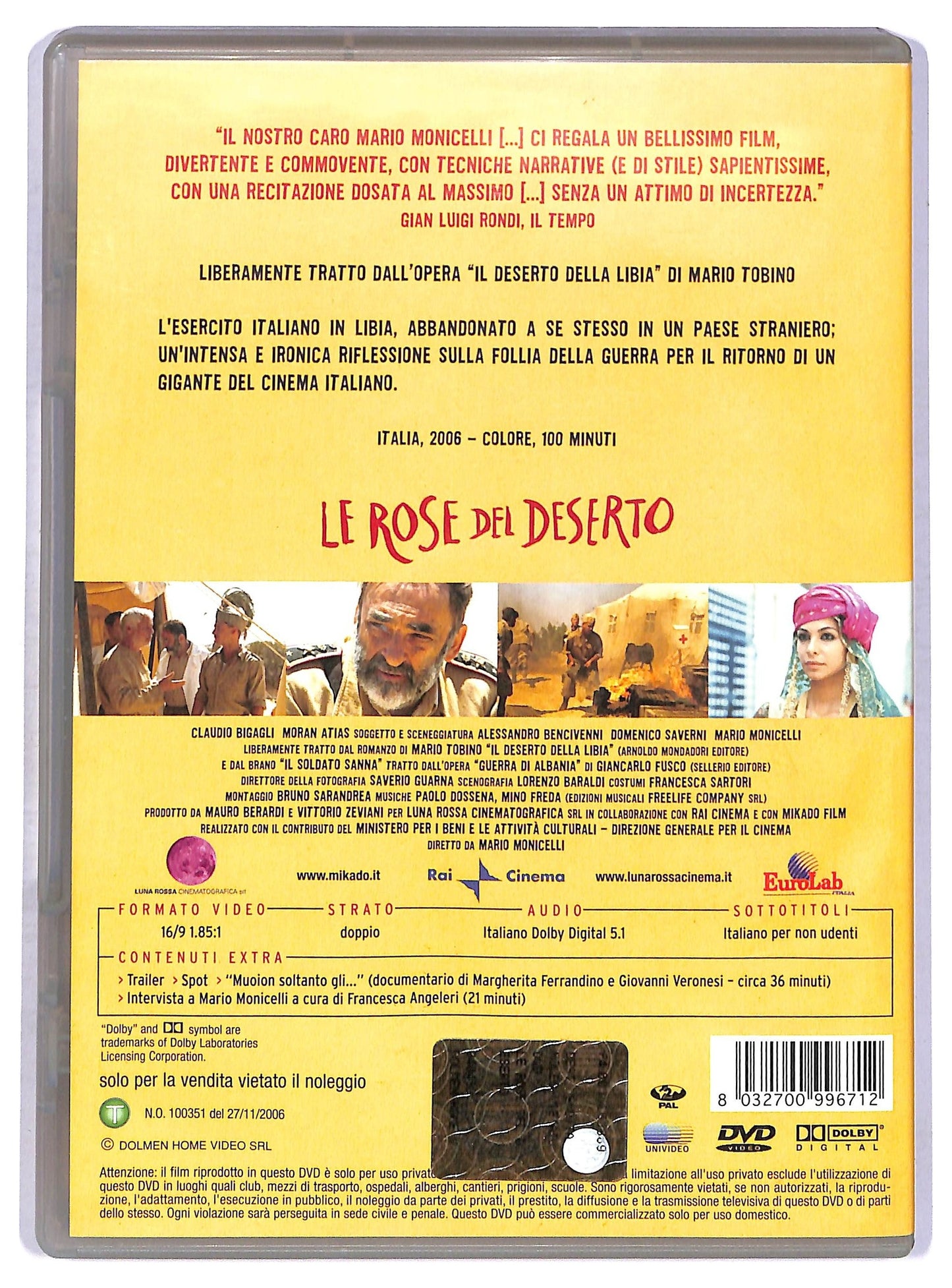 EBOND Le rose del deserto DVD DB765955