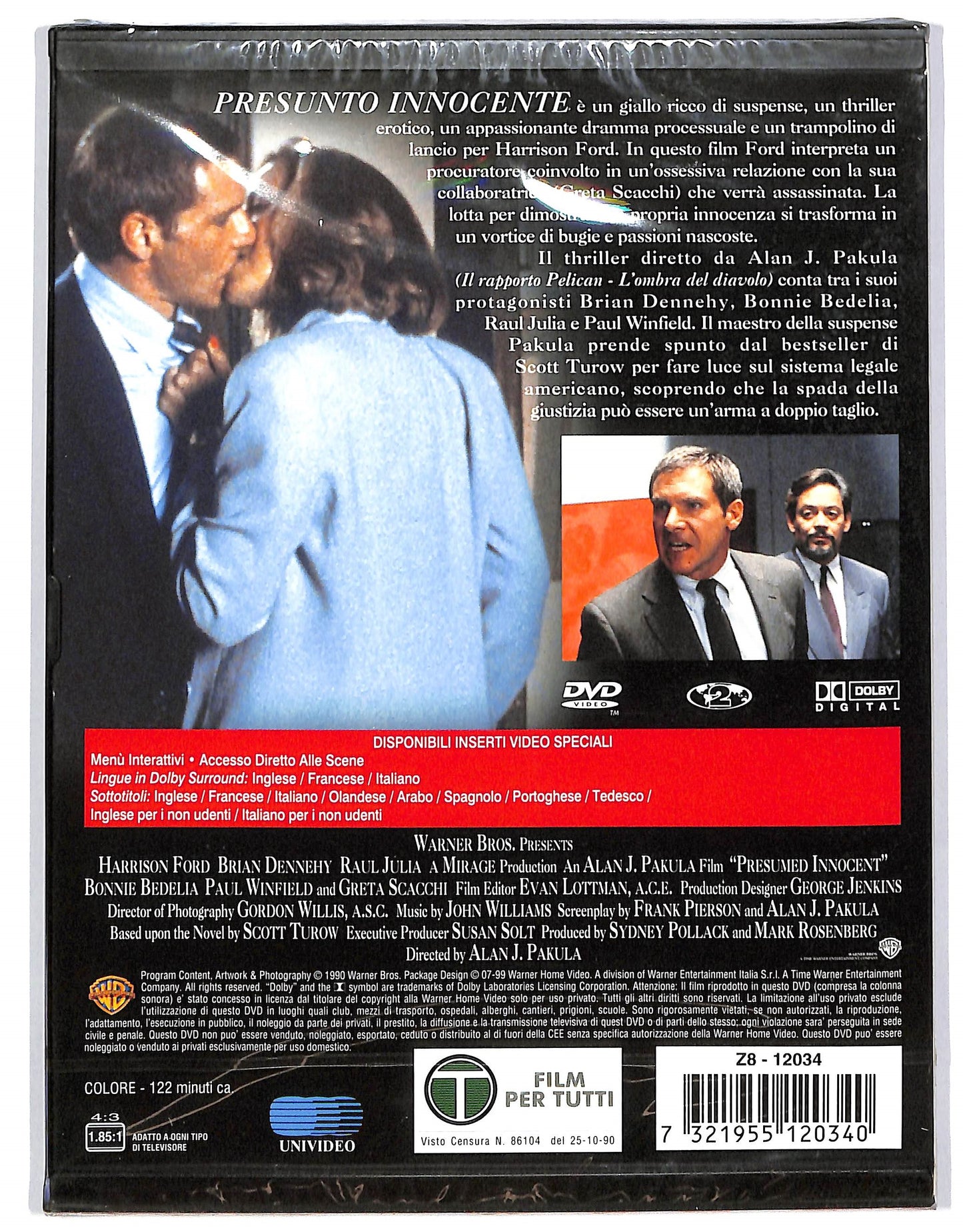 EBOND Presunto Innocente - SNAPPER DVD DB766464