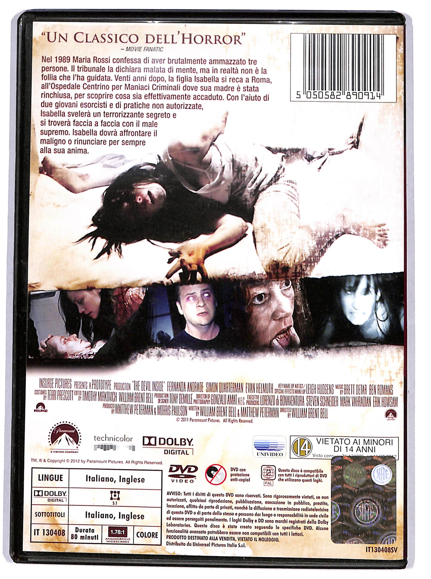 EBOND l'altra faccia del diavolo NOLEGGIO DVD DB766612