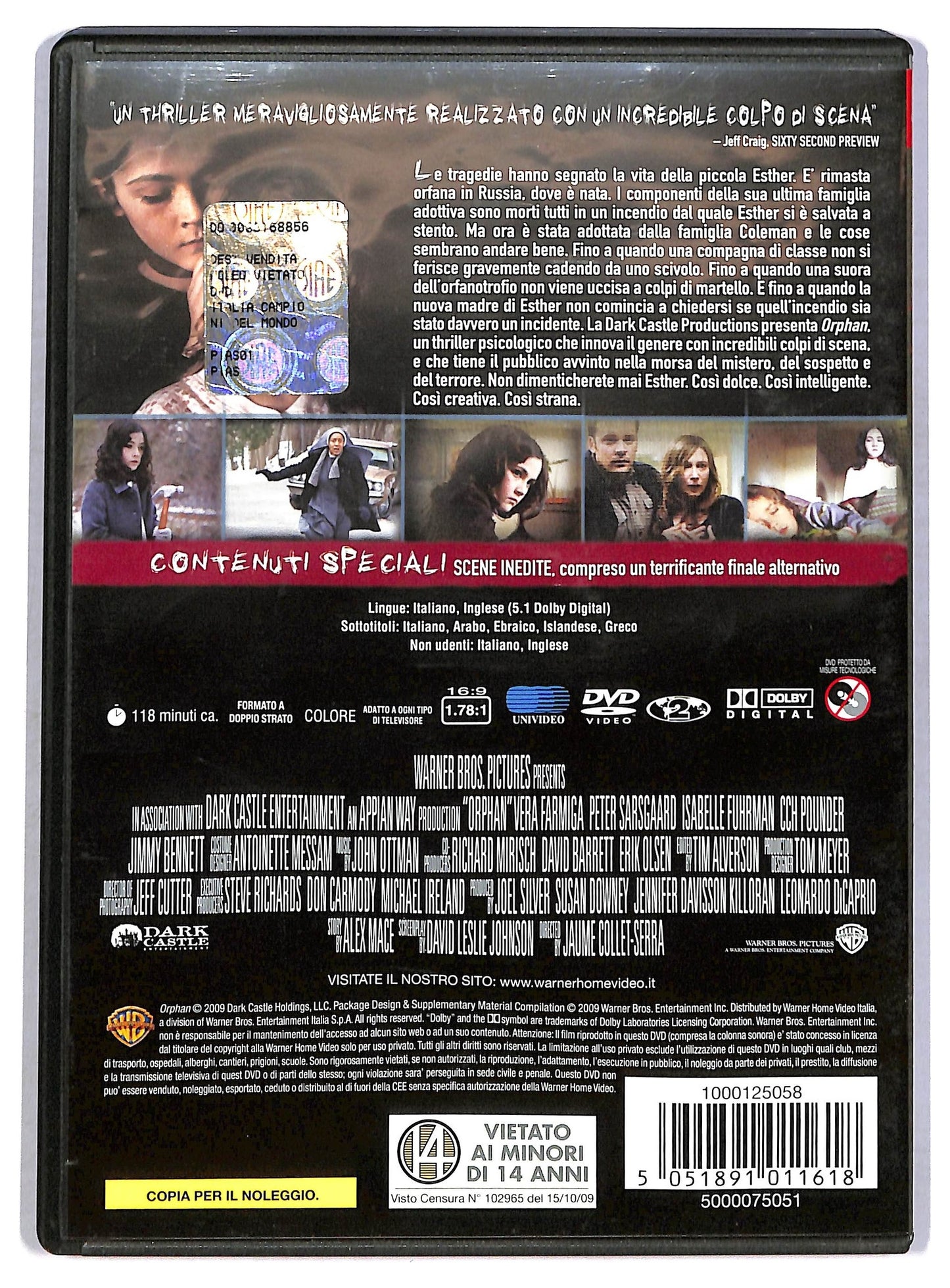 EBOND Orphan NOLEGGIO DVD DB766622