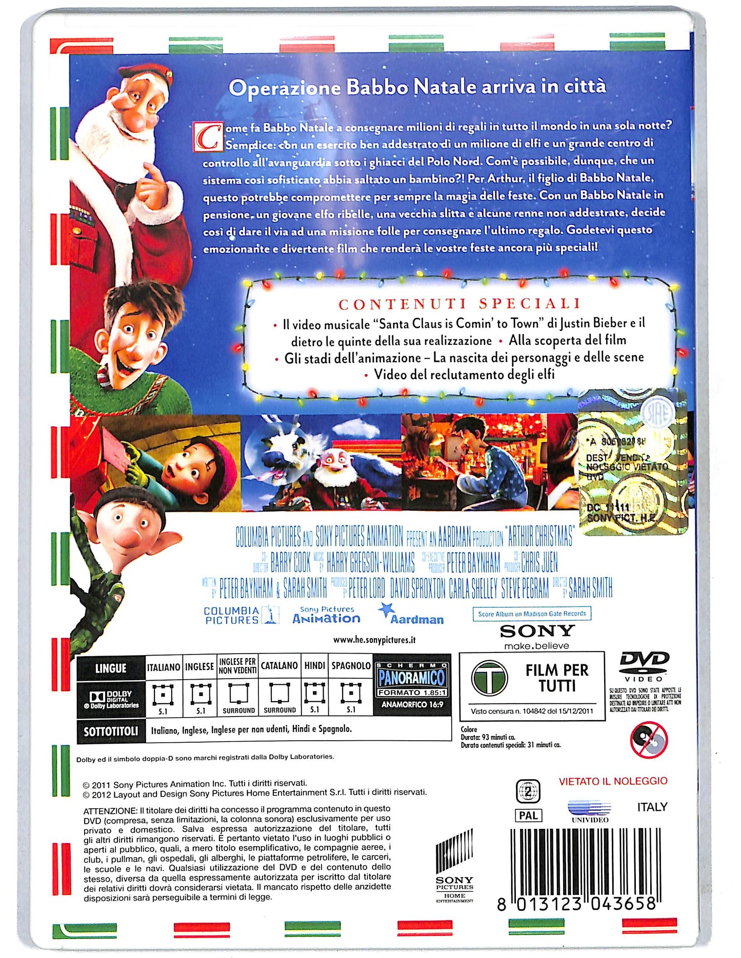 EBOND Il figlio di Babbo Natale NOLEGGIO DVD DB766627