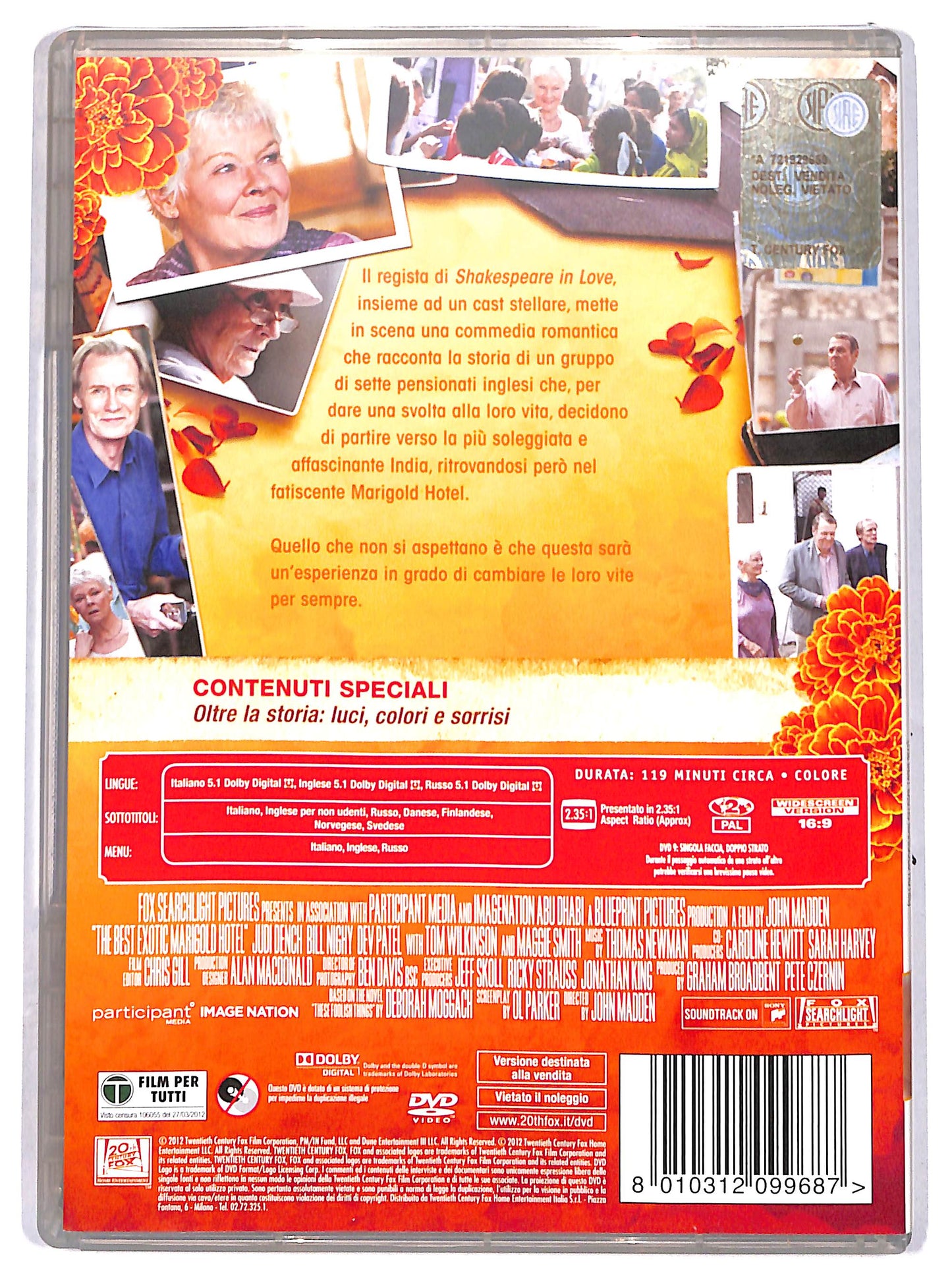 EBOND marigold hotel NOLEGGIO DVD DB766628