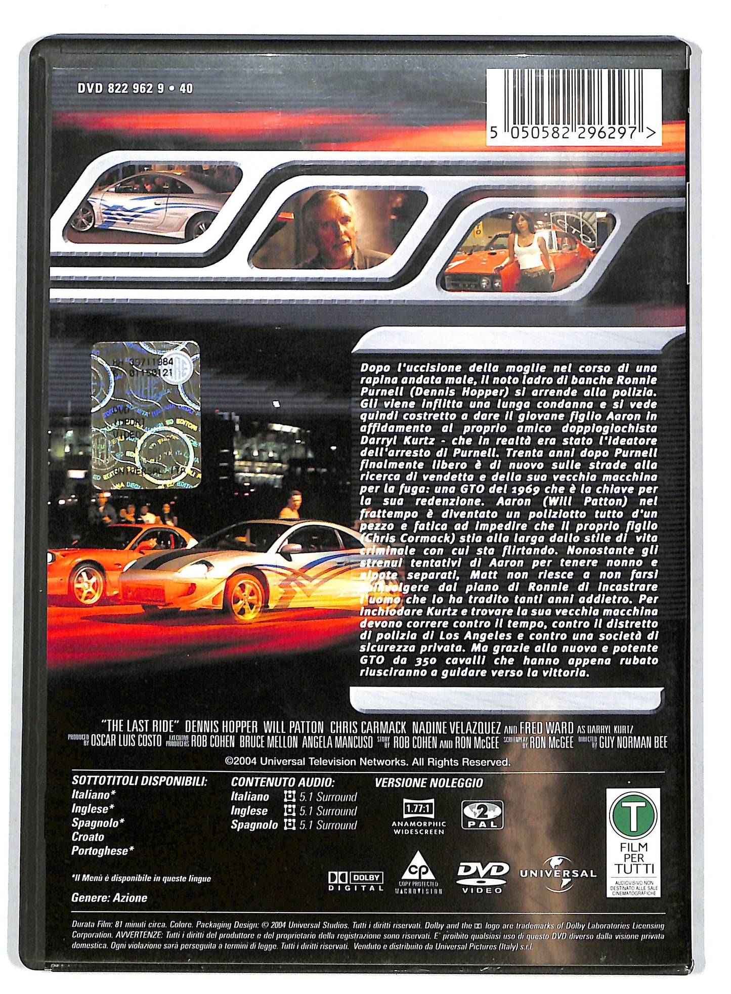 EBOND The last ride NOLEGGIO DVD DB766806