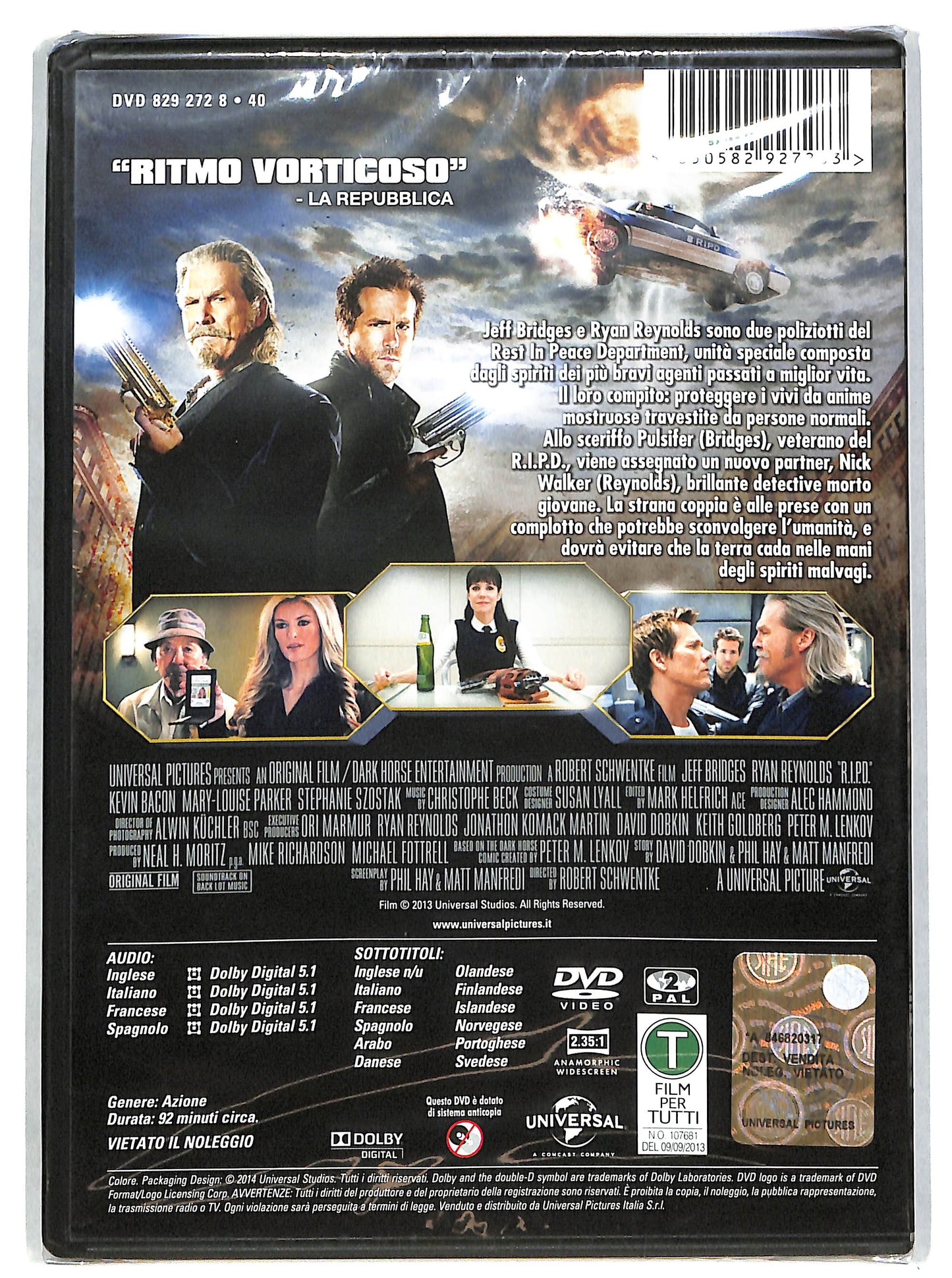 EBOND R.I.P.D. - Poliziotti Dall'aldila' DVD DB766841