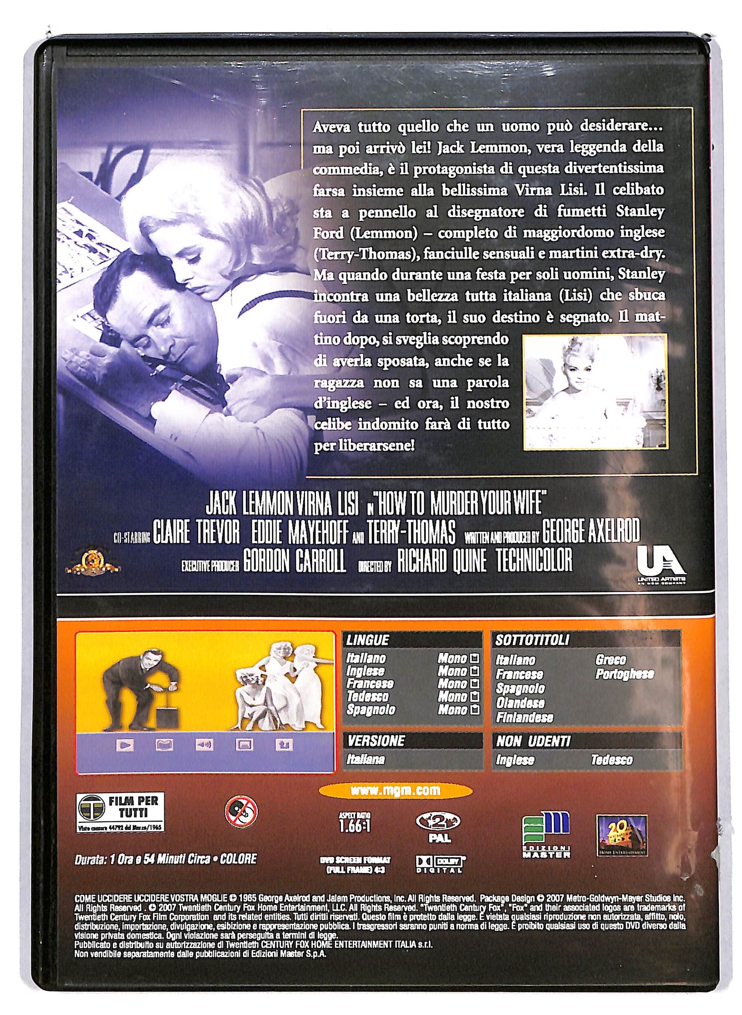 EBOND Come uccidere vostra moglie EDITORIALE DVD DB767032