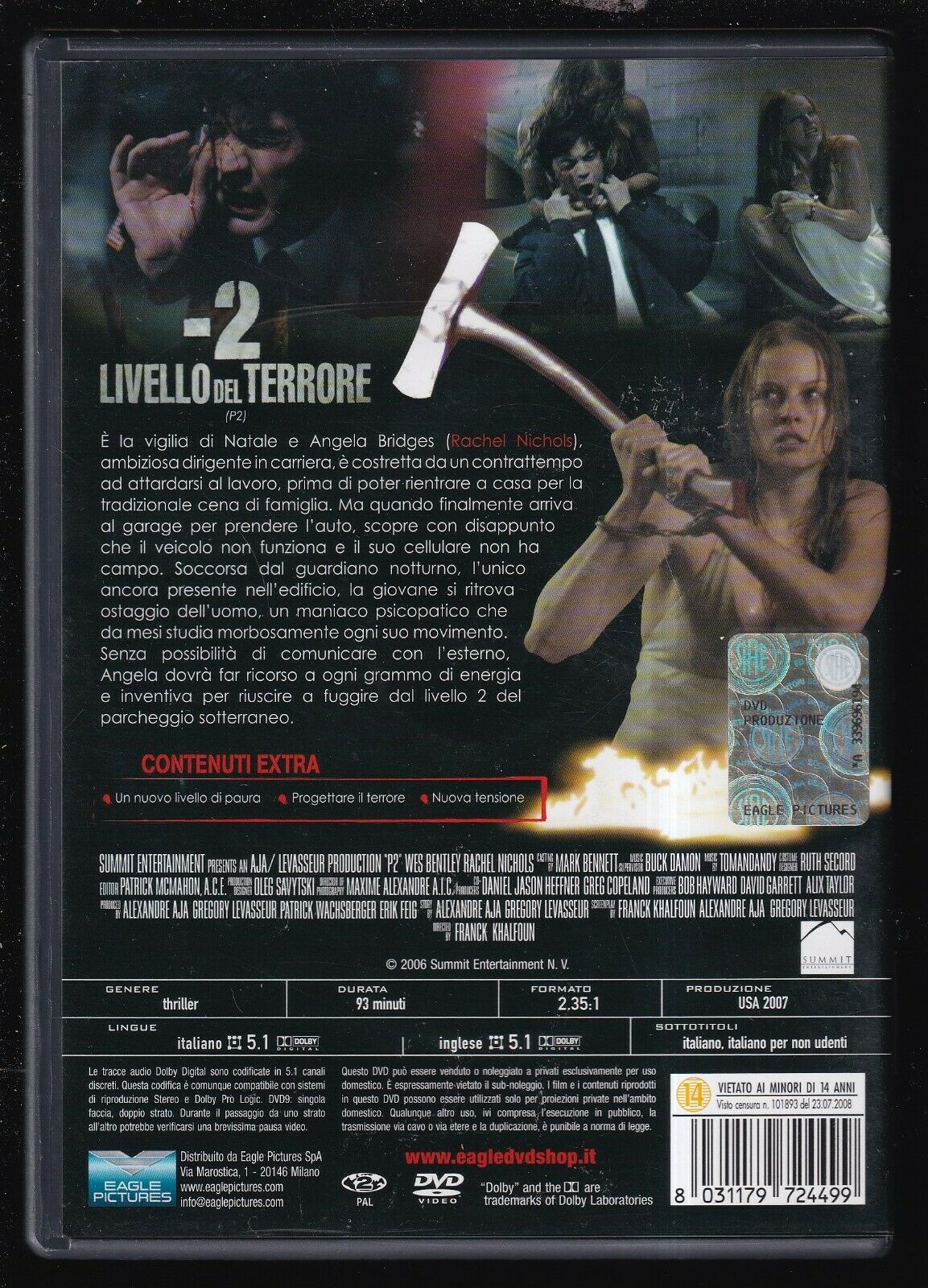 EBOND 2 Livello Del Terrore Ex Noleggio DVD DB767806