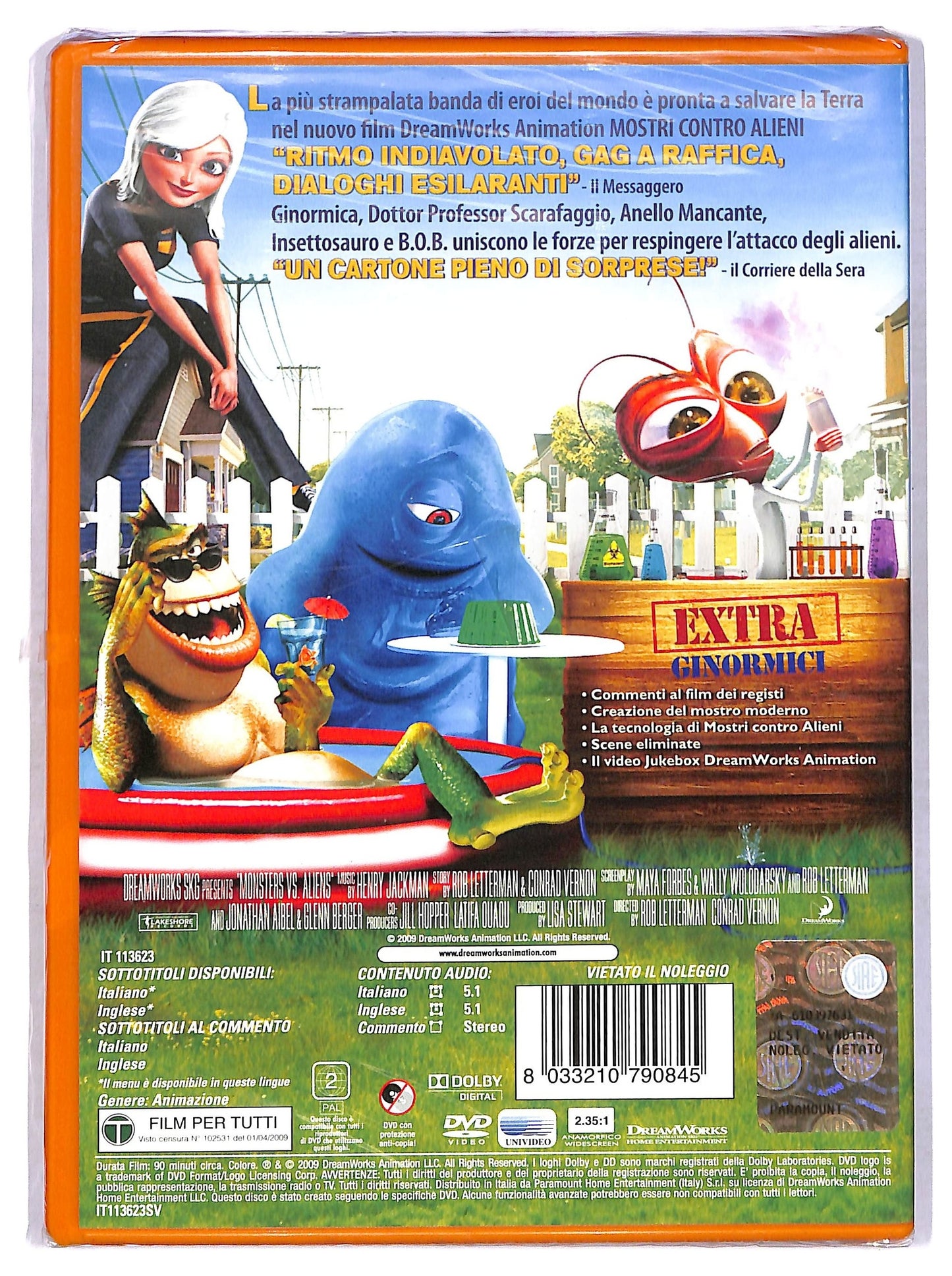 EBOND Mostri contro Alieni DVD DB767825