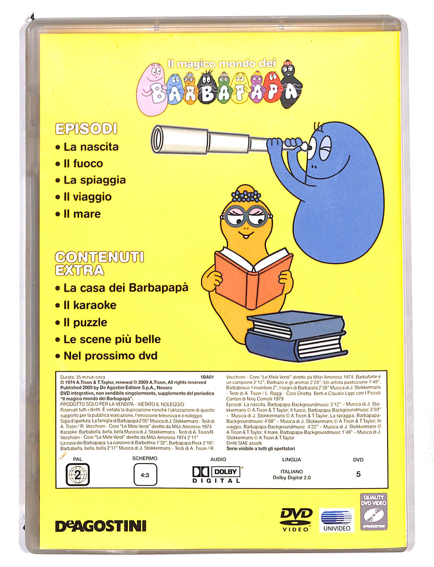 EBOND Il Magico mondo dei Barbapapa vol.1 EDITORIALE DVD DB768415