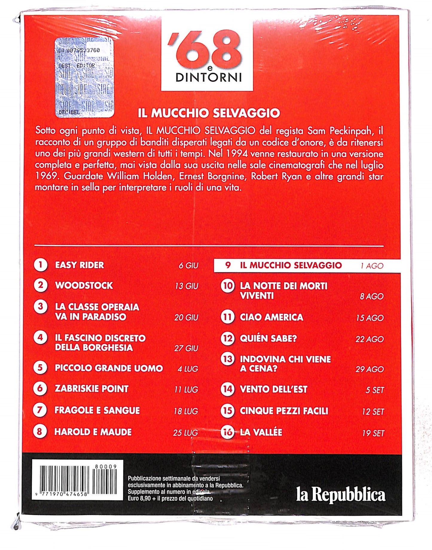 EBOND '68 e dintorni - Il Mucchio Selvaggio Director's Cut DVD DB768470