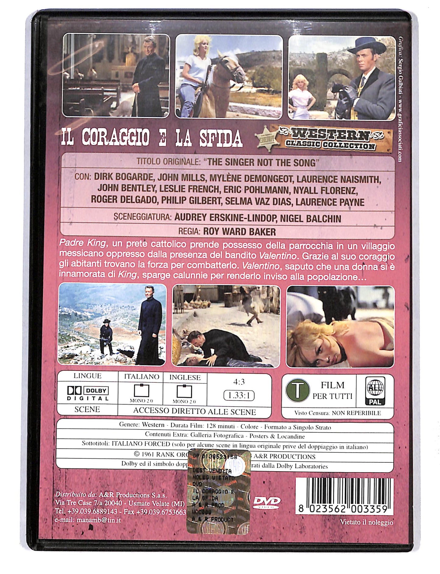 EBOND Il Coraggio E La Sfida DVD DB768619