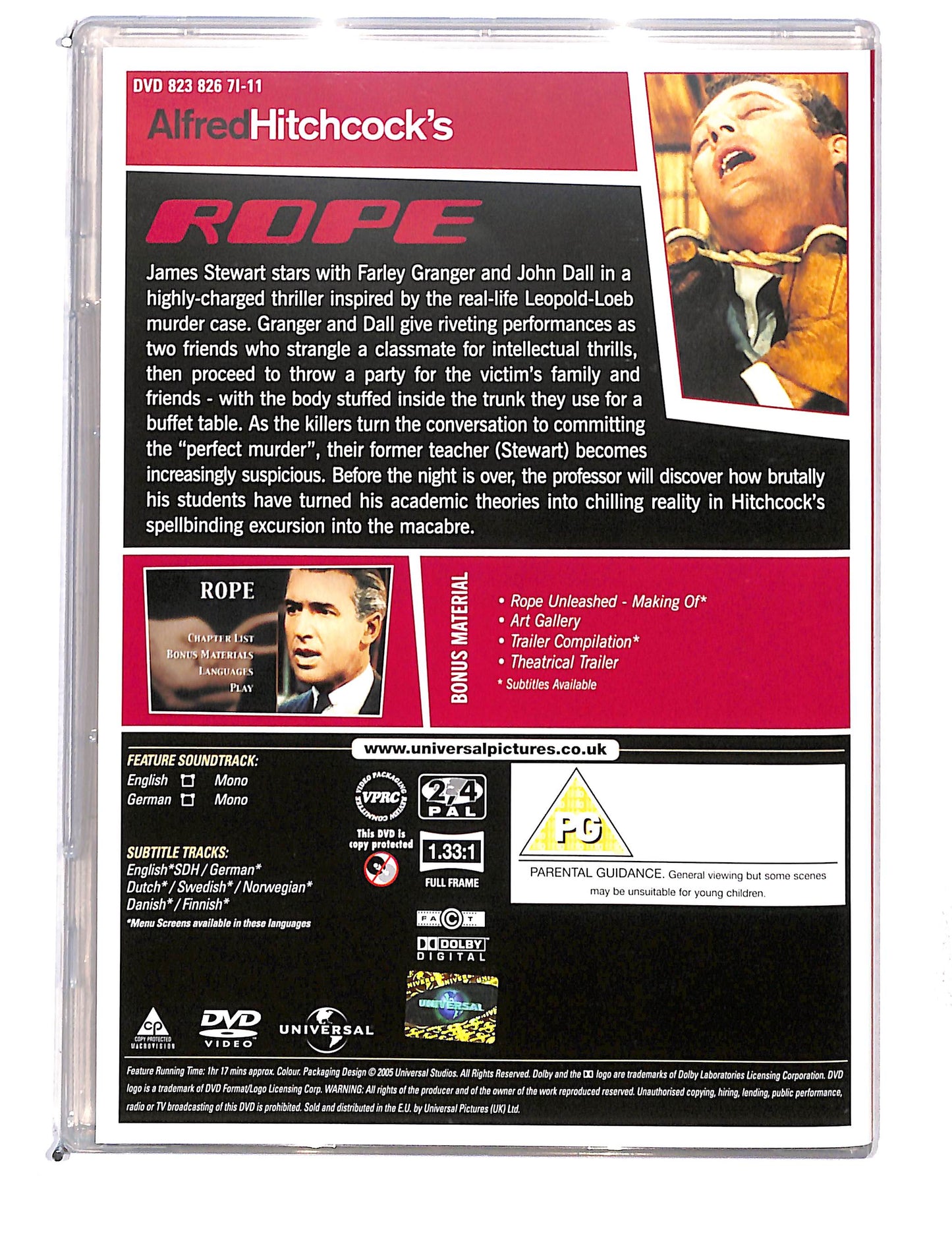 EBOND Alfred Hitchcock 's - Rope DVD DB768626