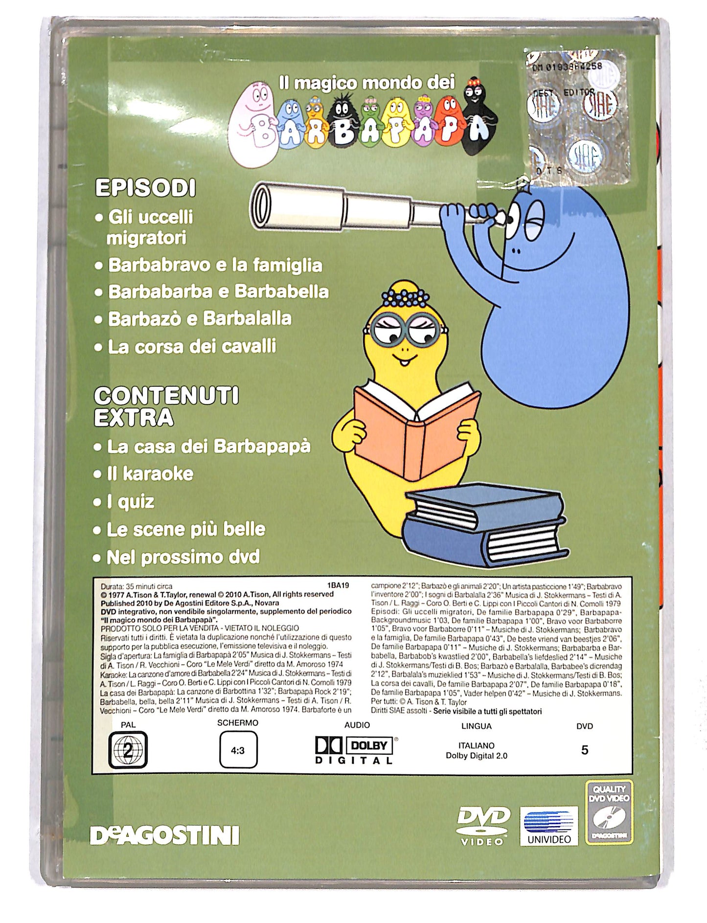 EBOND Il Magico mondo dei Barbapapa vol.19 EDITORIALE DVD DB768671