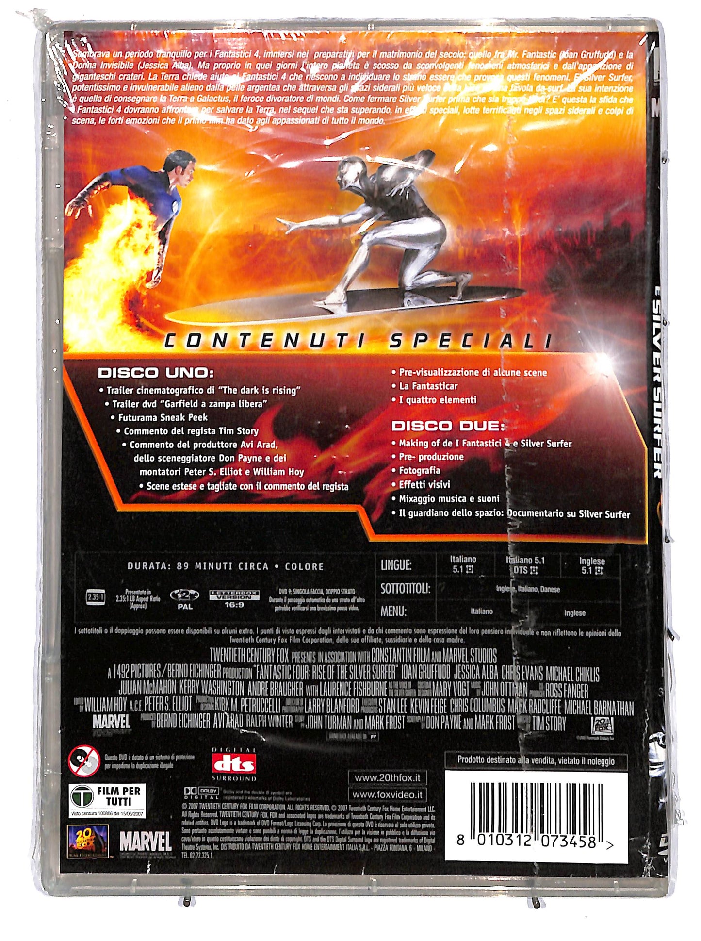 EBOND i fantastici 4 DVD DB768841