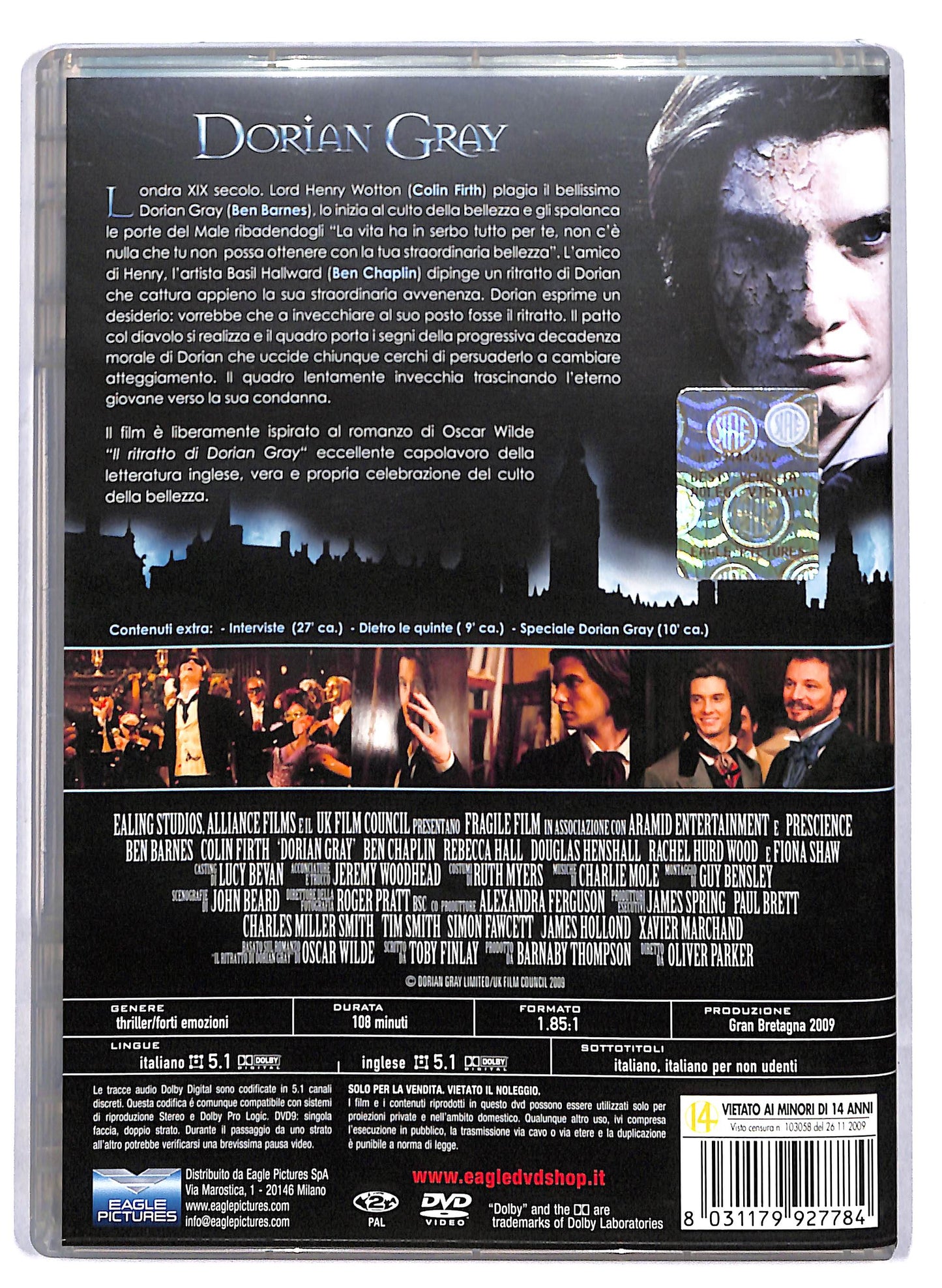 EBOND Dorian Gray DVD DB768848