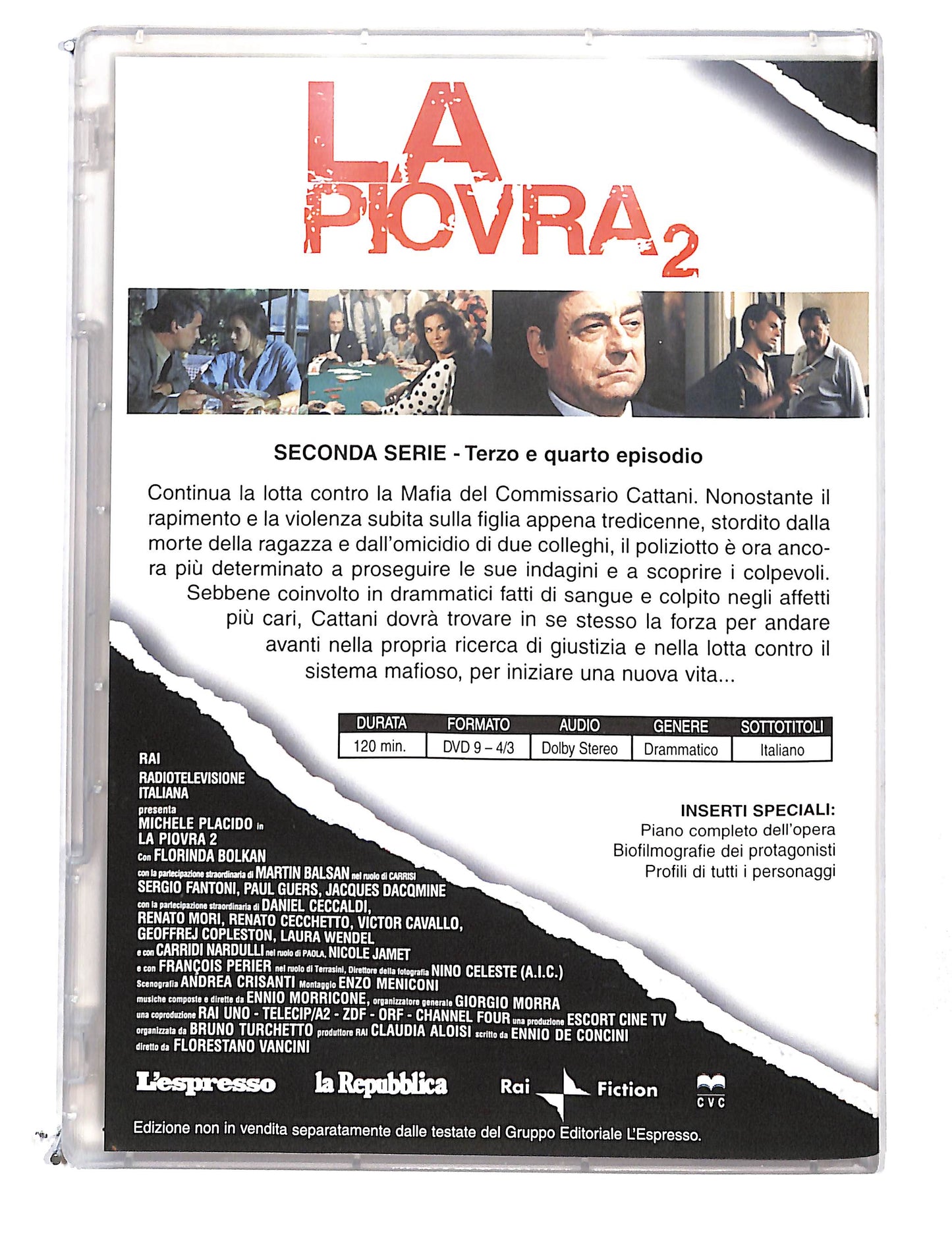 EBOND La piovra 2 terzo e quarto episodio EDITORIALE DVD DB769105
