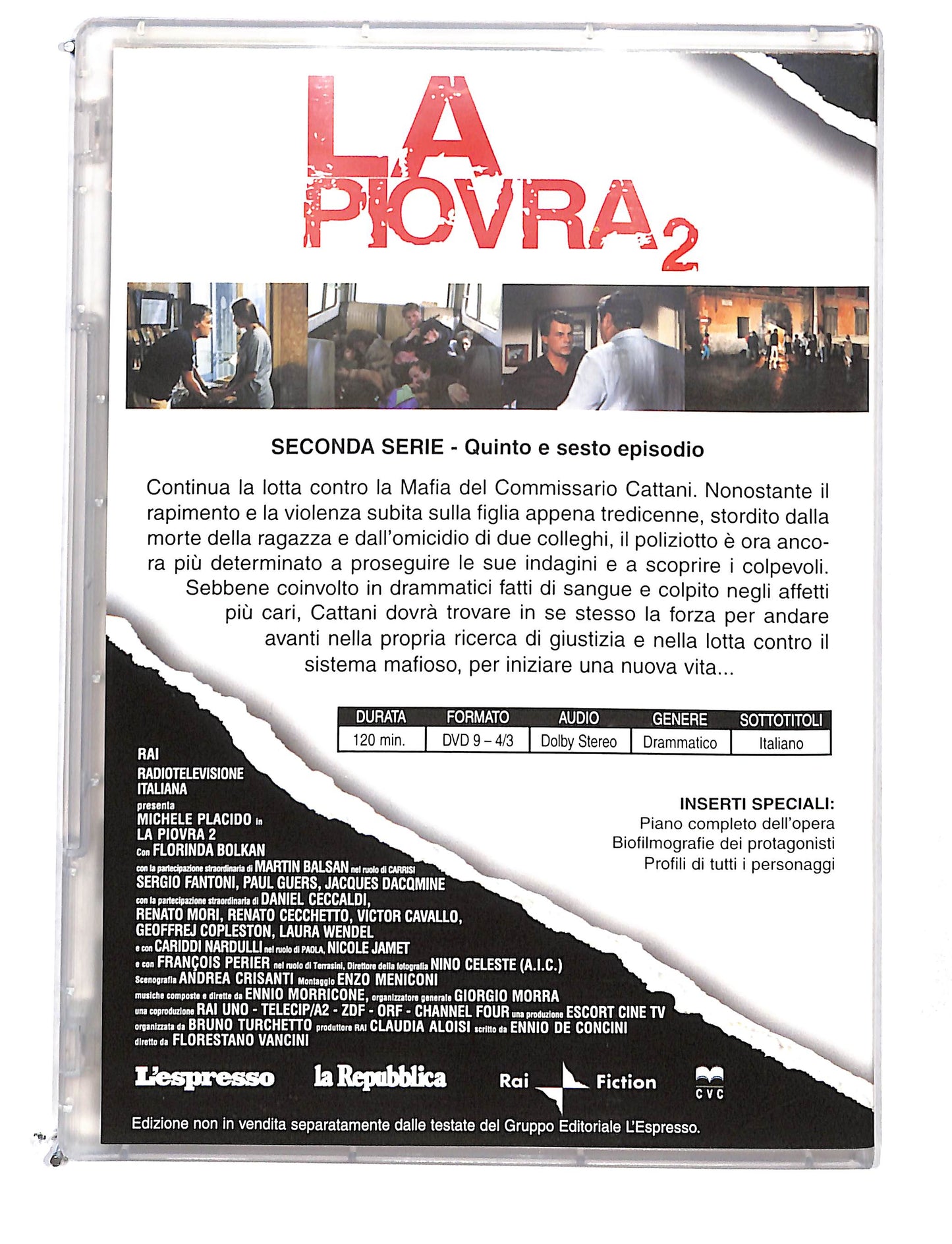 EBOND La Piovra 2 - vol.6 Quinto e Sesto episodio EDITORIALE DVD DB769106