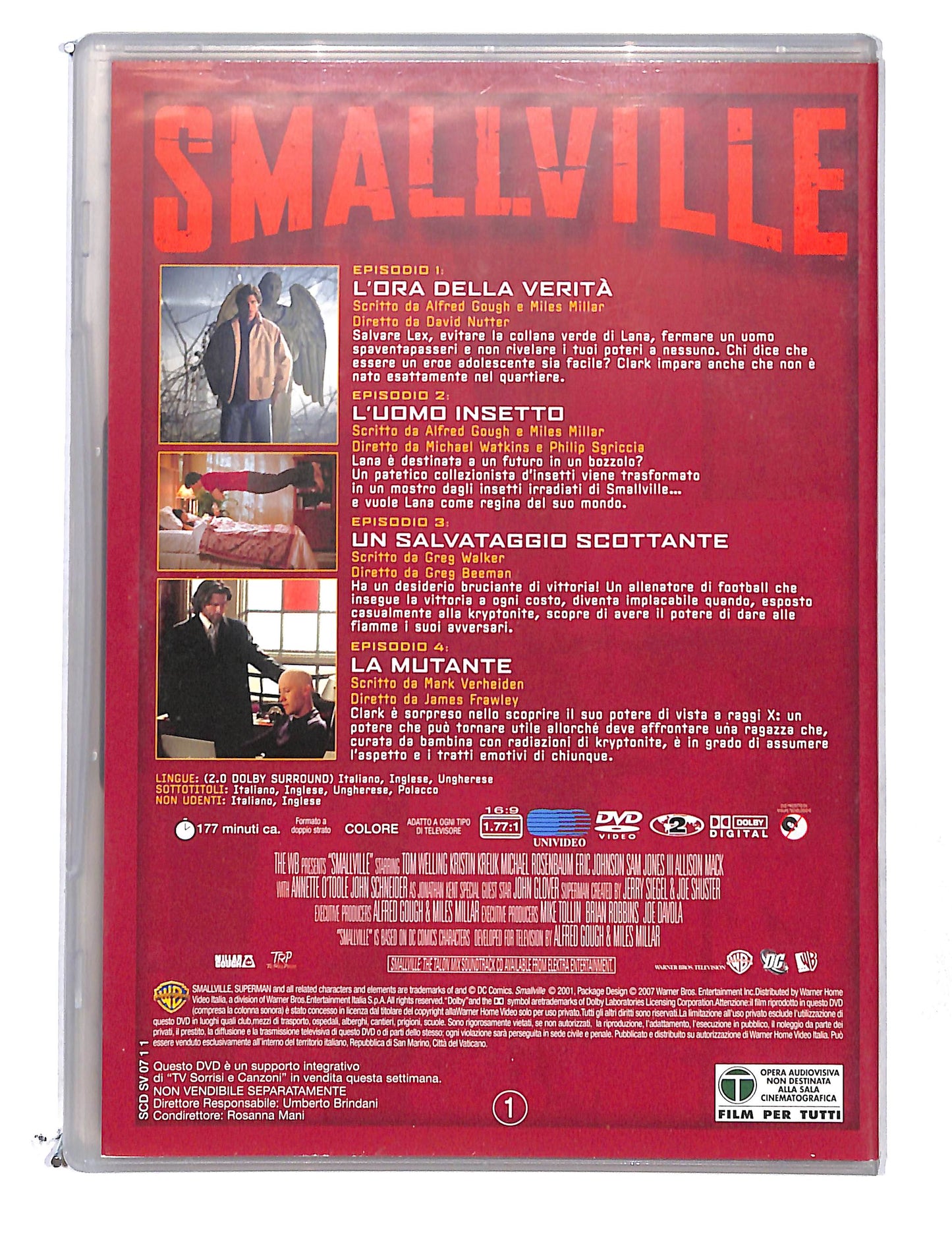 EBOND Smallville Stagione 1 disco uno EDITORIALE DVD DB769110